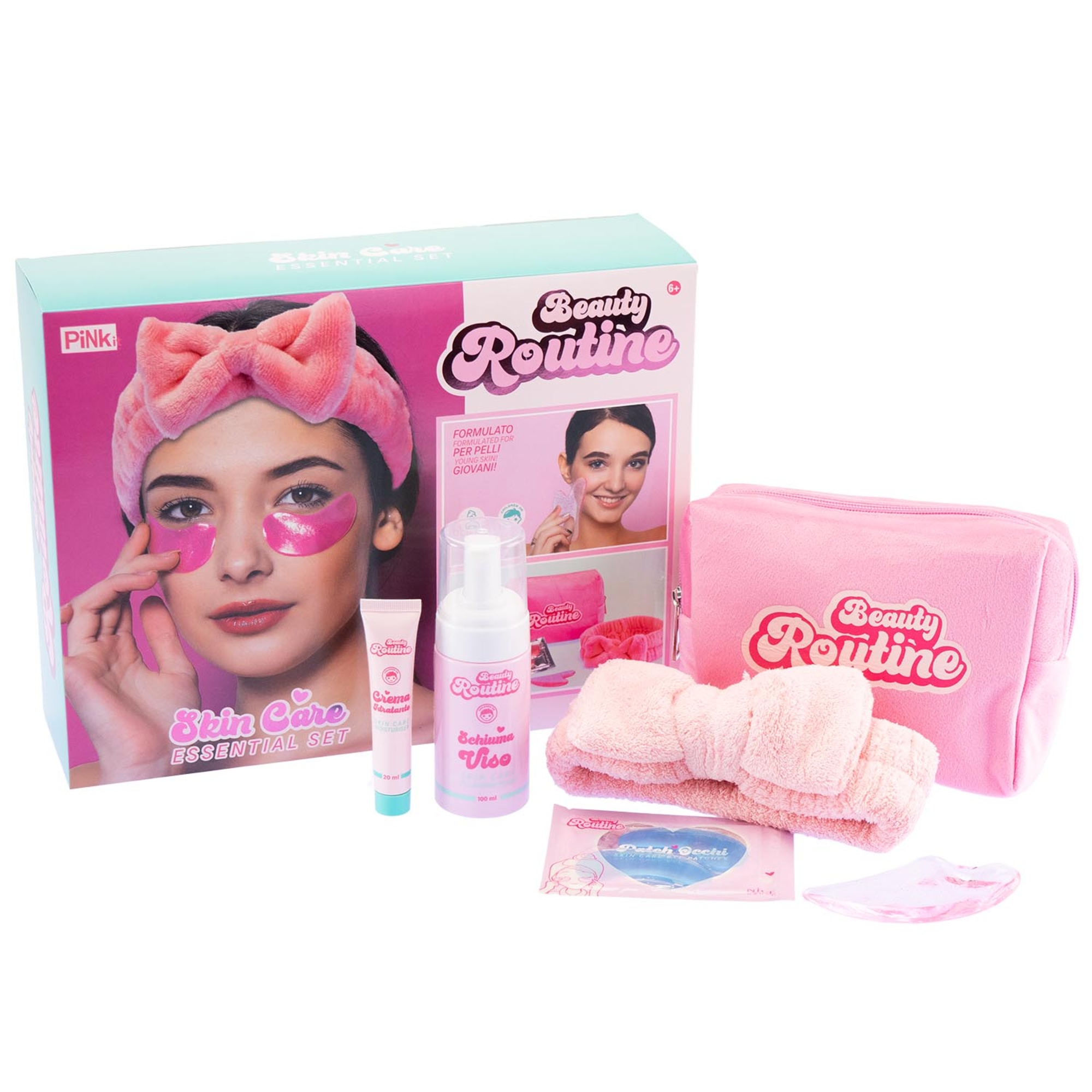 Beauty routine skin care essential set – set bellezza completo per bambini - 