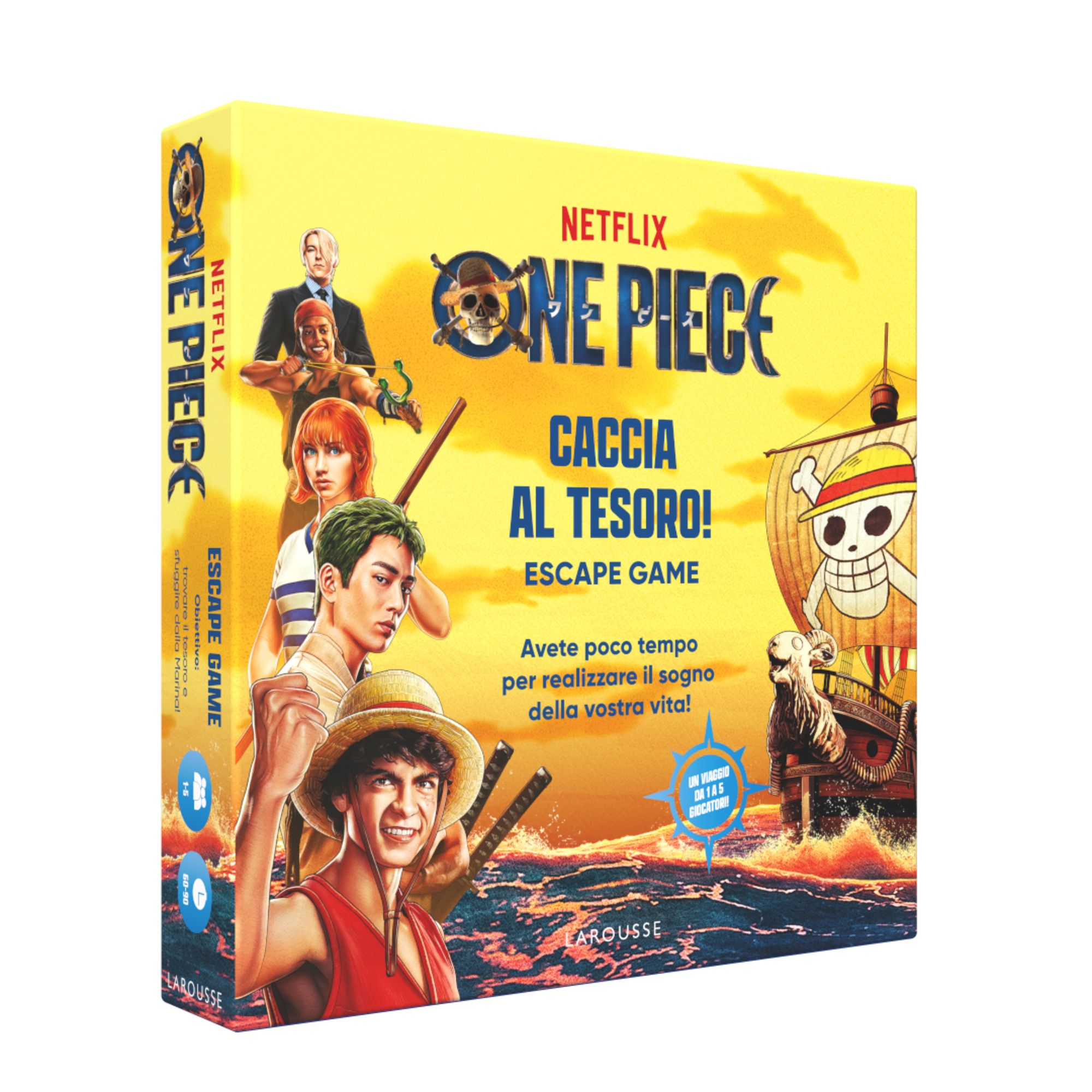 One piece - escape game - caccia al tesoro - ms edizioni - ONE PIECE
