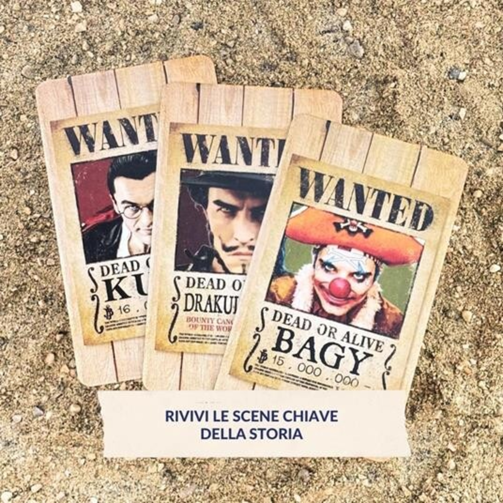 One piece - escape game - caccia al tesoro - ms edizioni - ONE PIECE