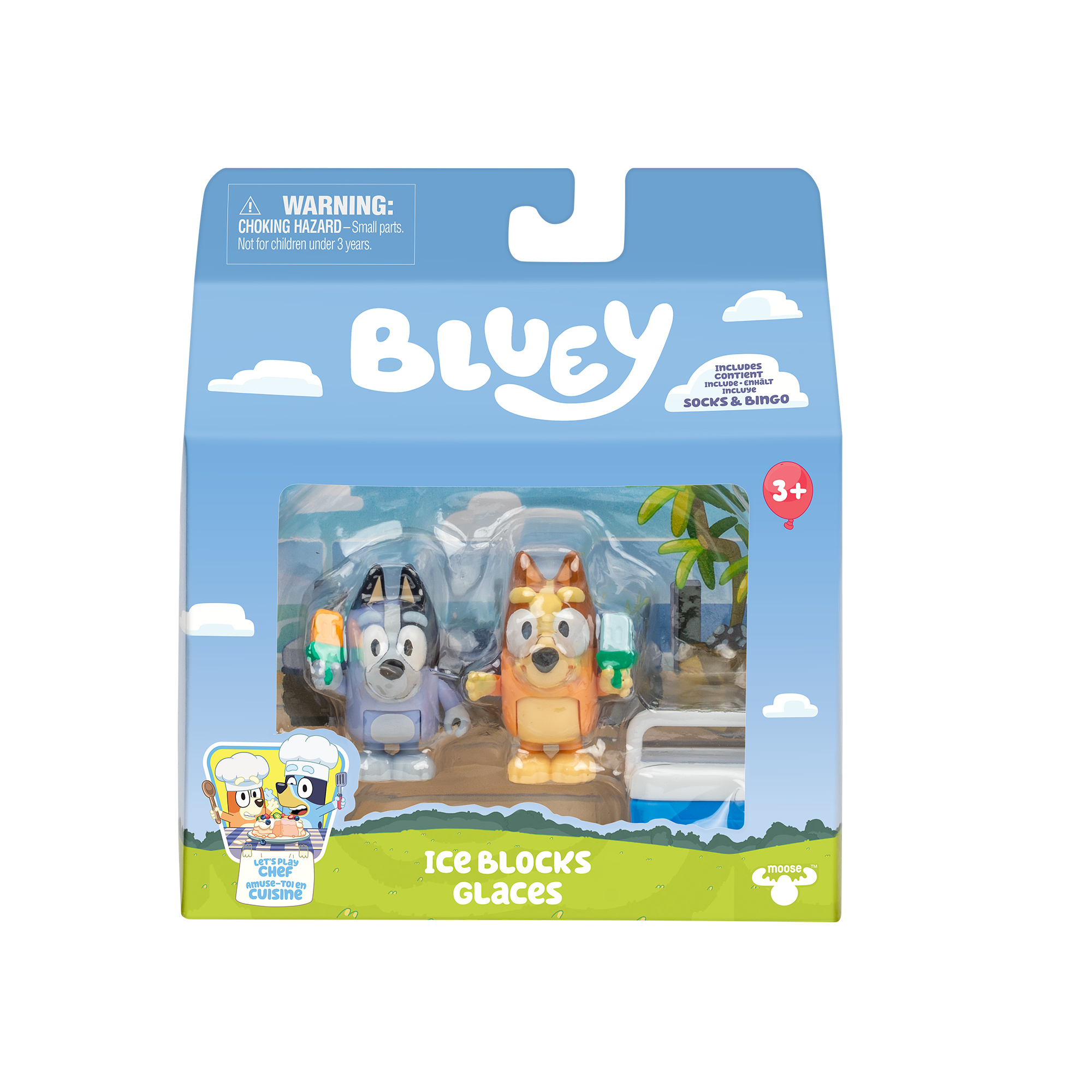 Bluey action figure pack 2 personaggi assortiti - BLUEY