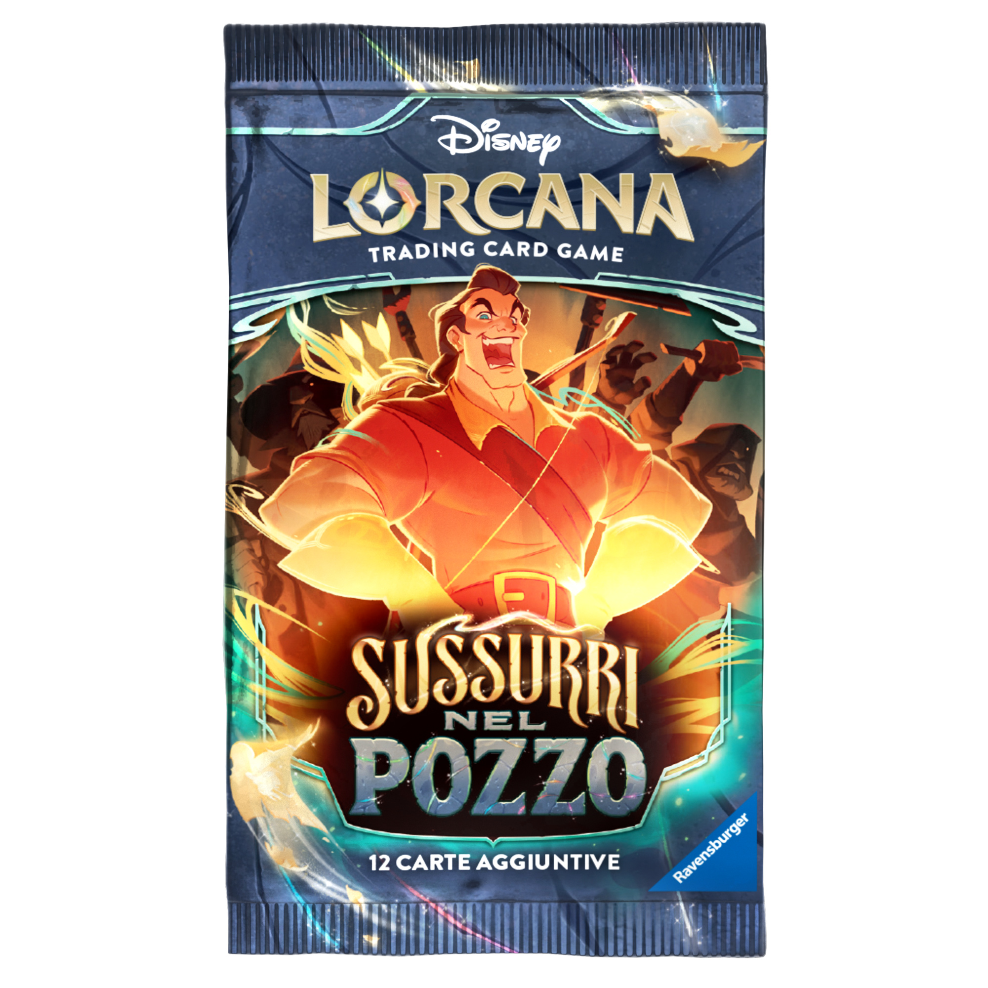 Disney lorcana – sussurri nel pozzo – bustina da 12 carte – 8+ anni - RAVENSBURGER, Disney, Lorcana
