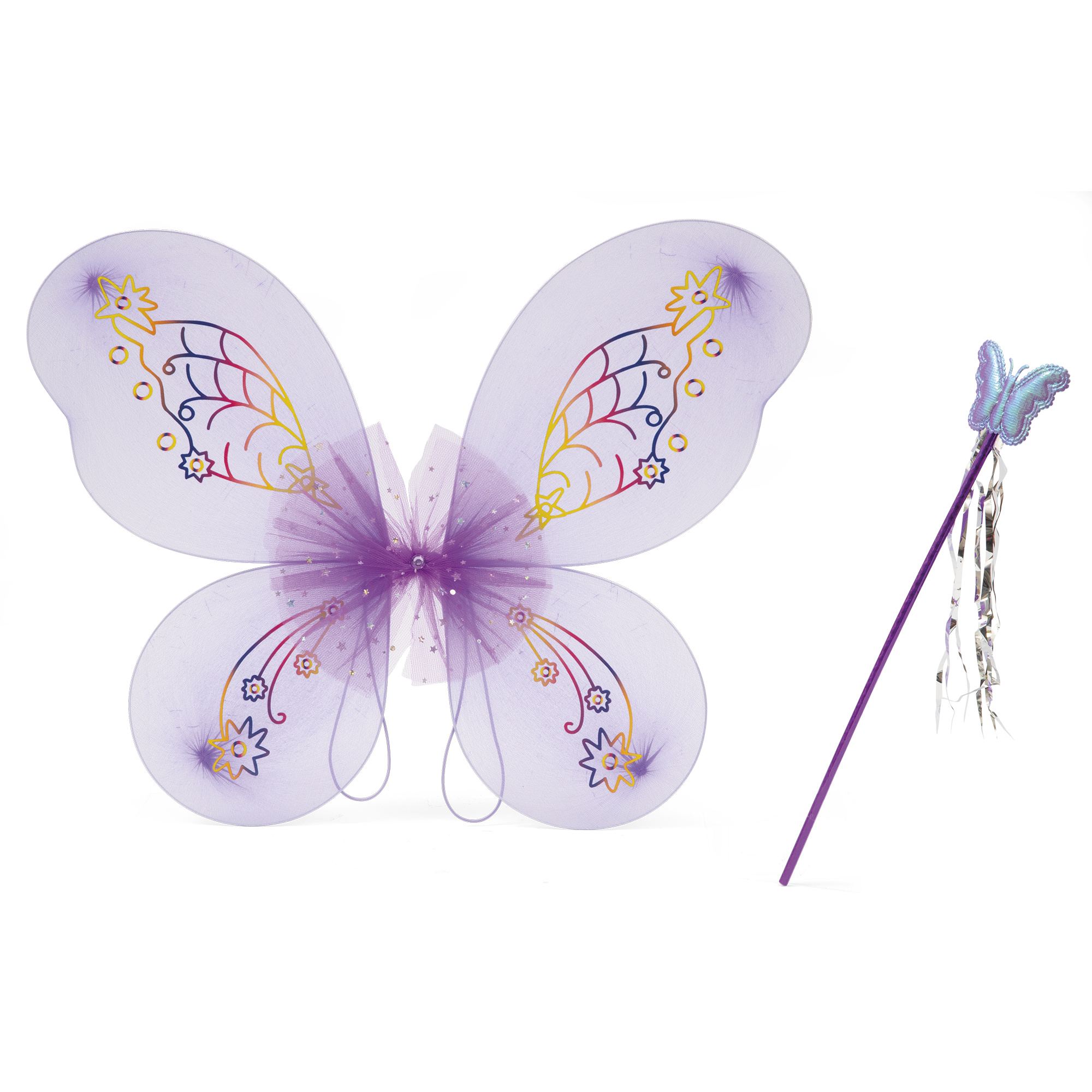 Set fatina ali e bacchetta assortito - MISS FASHION