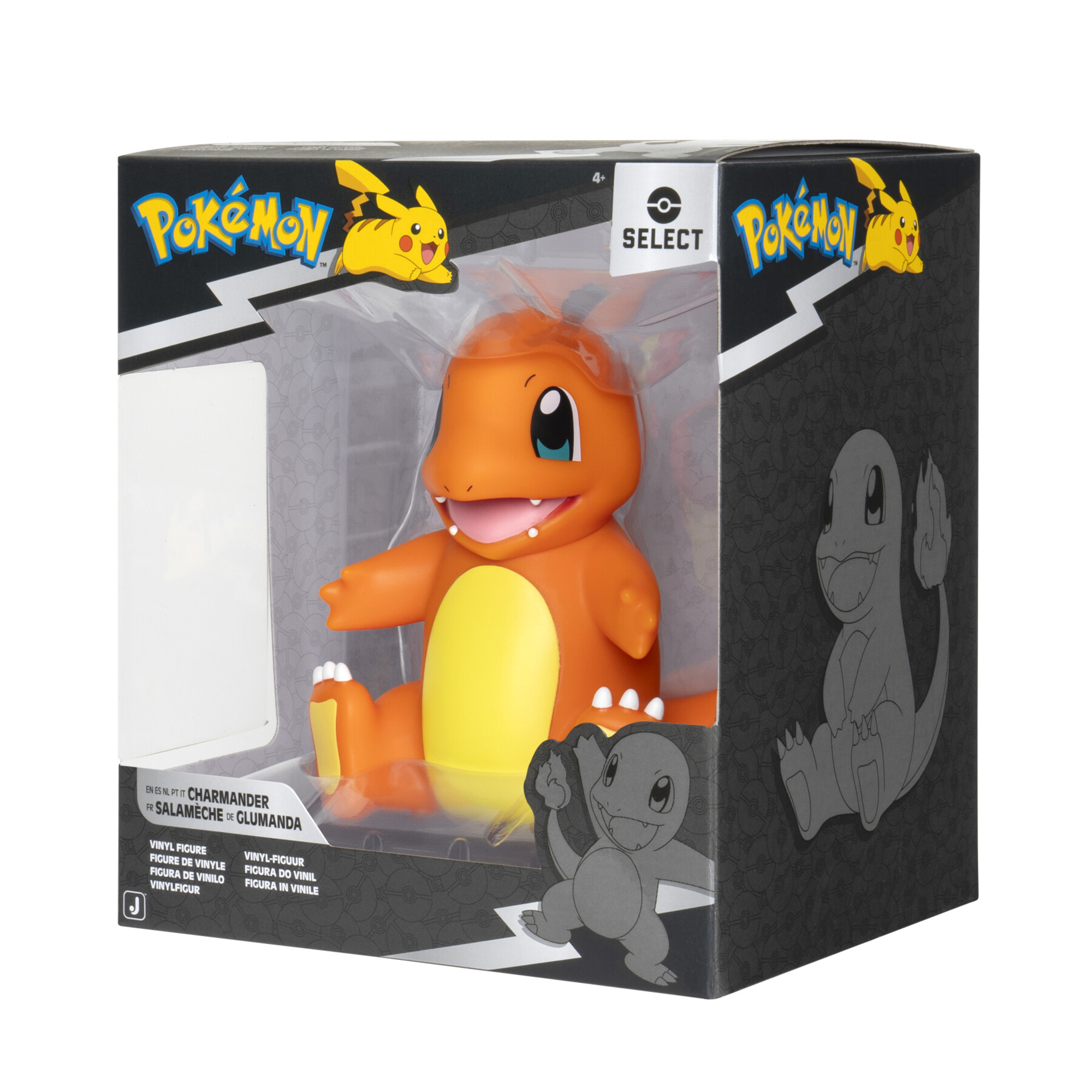 Pokémon charmander deluxe - figure da collezione in vinile da 12 cm - POKEMON