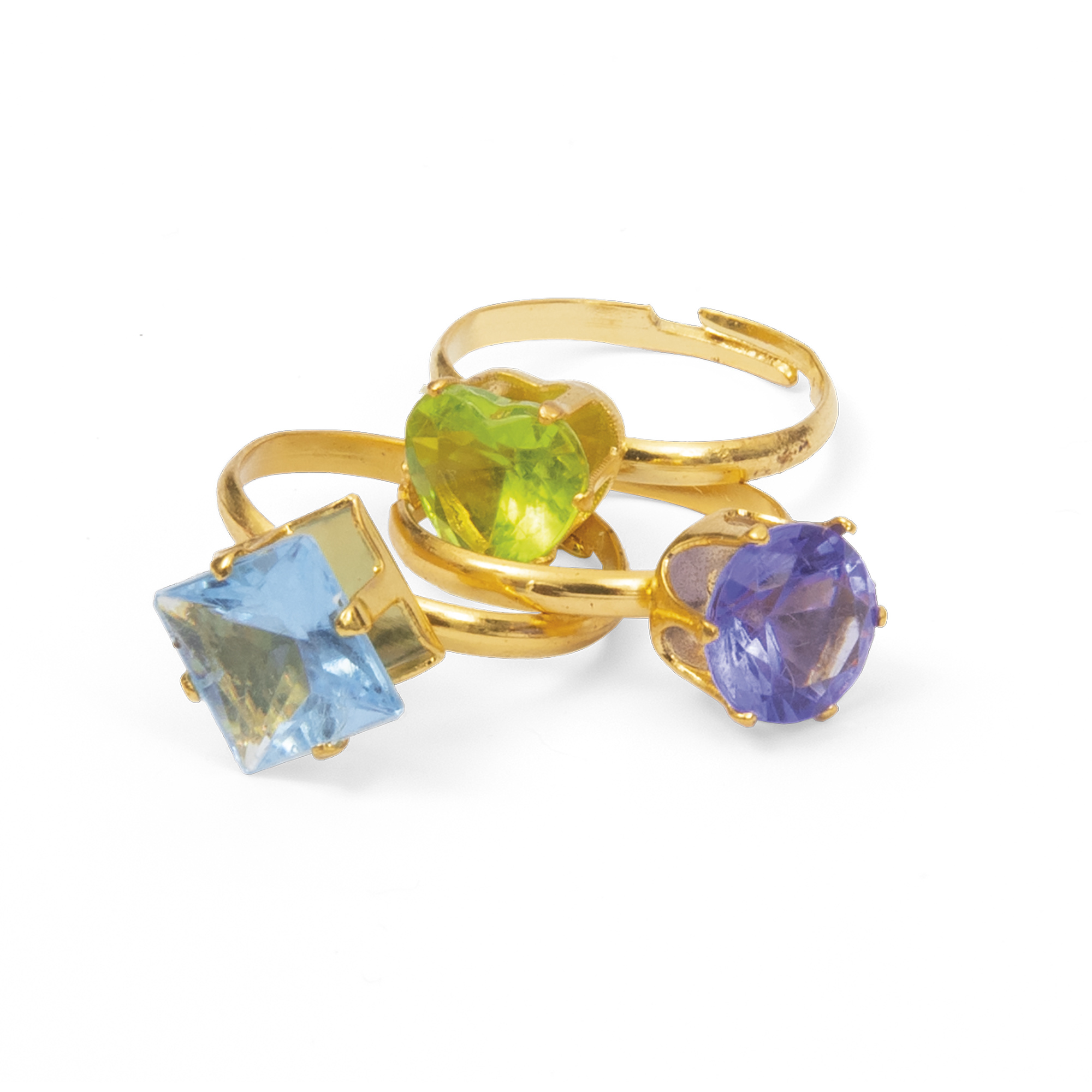 Set 24 anelli in metallo - MISS FASHION