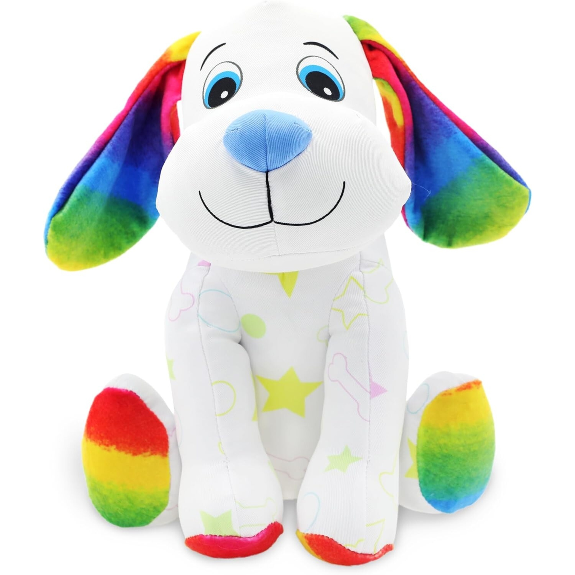 Crayola - peluche cagnolino colorabile con 3 pennarelli - 4026318 - CRAYOLA