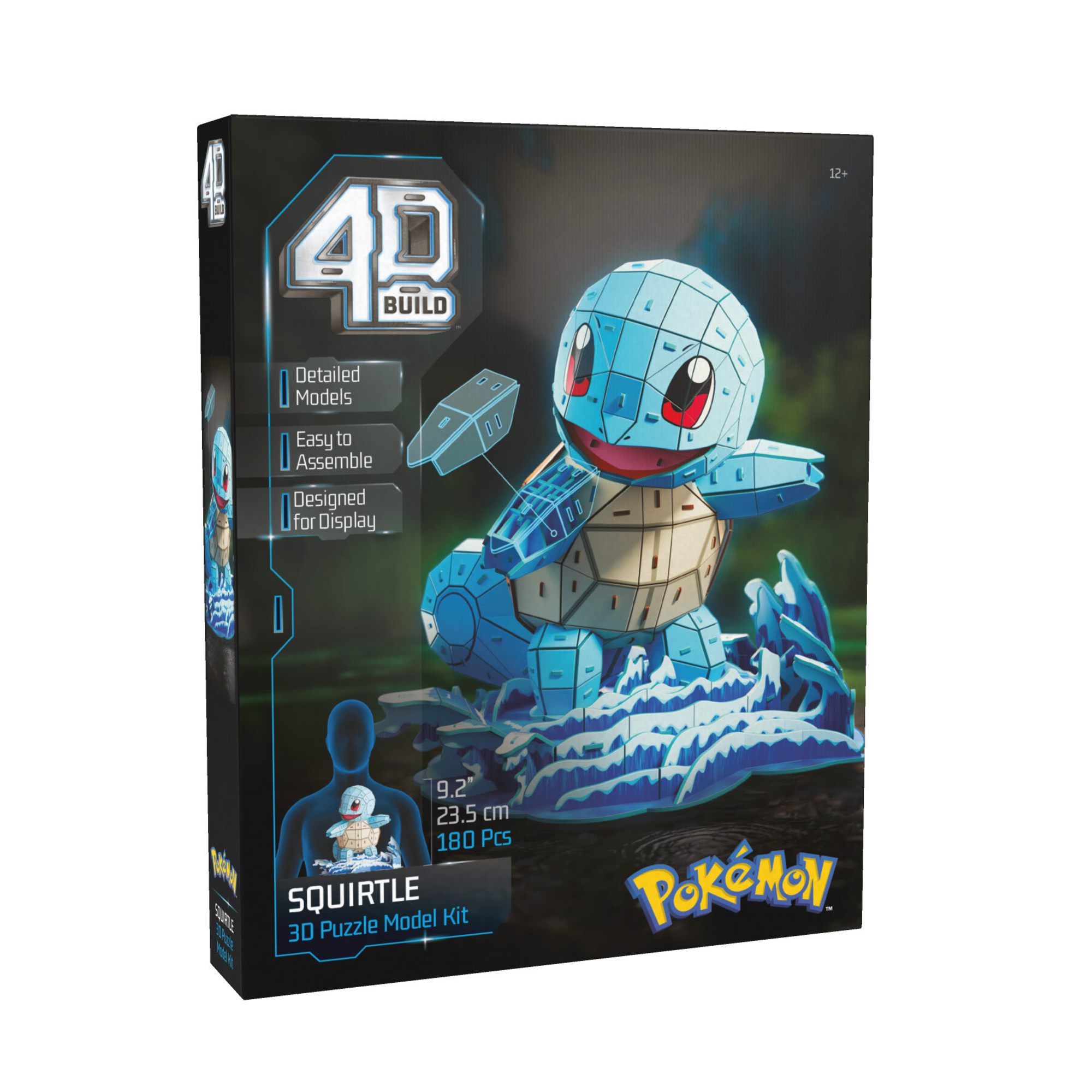 4d build, pokémon squirtle - POKEMON