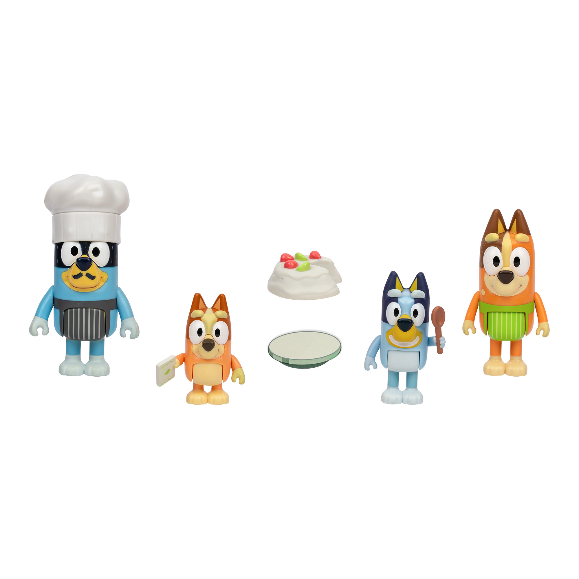 Bluey set 4 personaggi tema “pavlova” - BLUEY