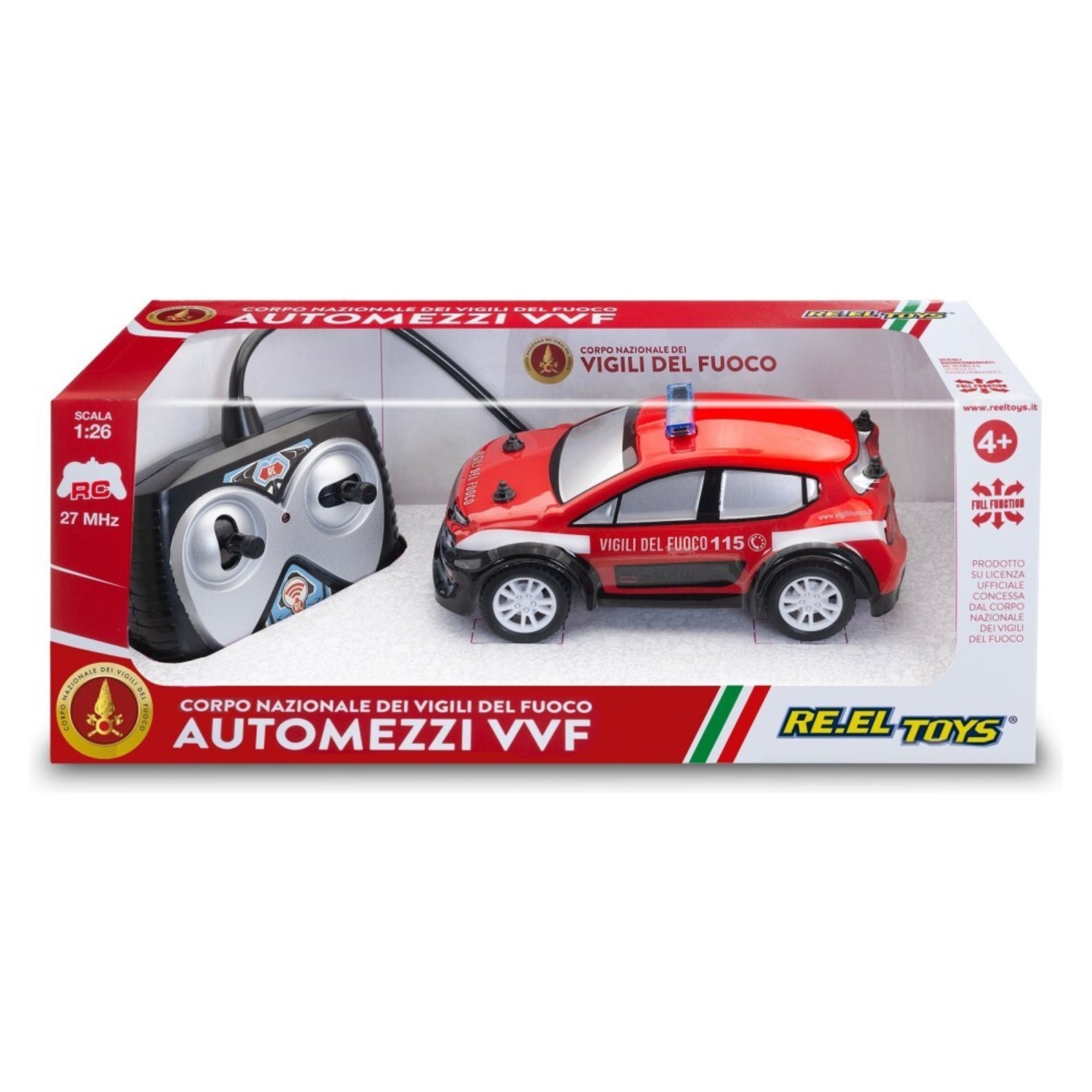Auto radiocomandata vigili del fuoco 1:26 - VIGILI DEL FUOCO