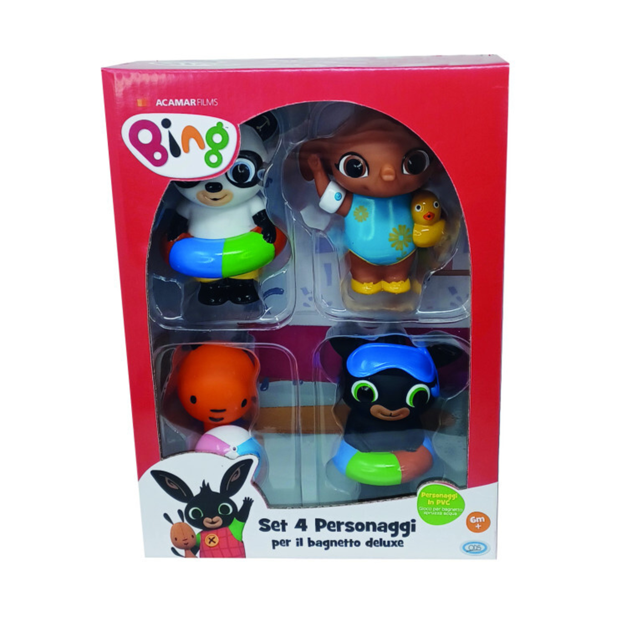 Bing – set 4 personaggi per il bagnetto - BING