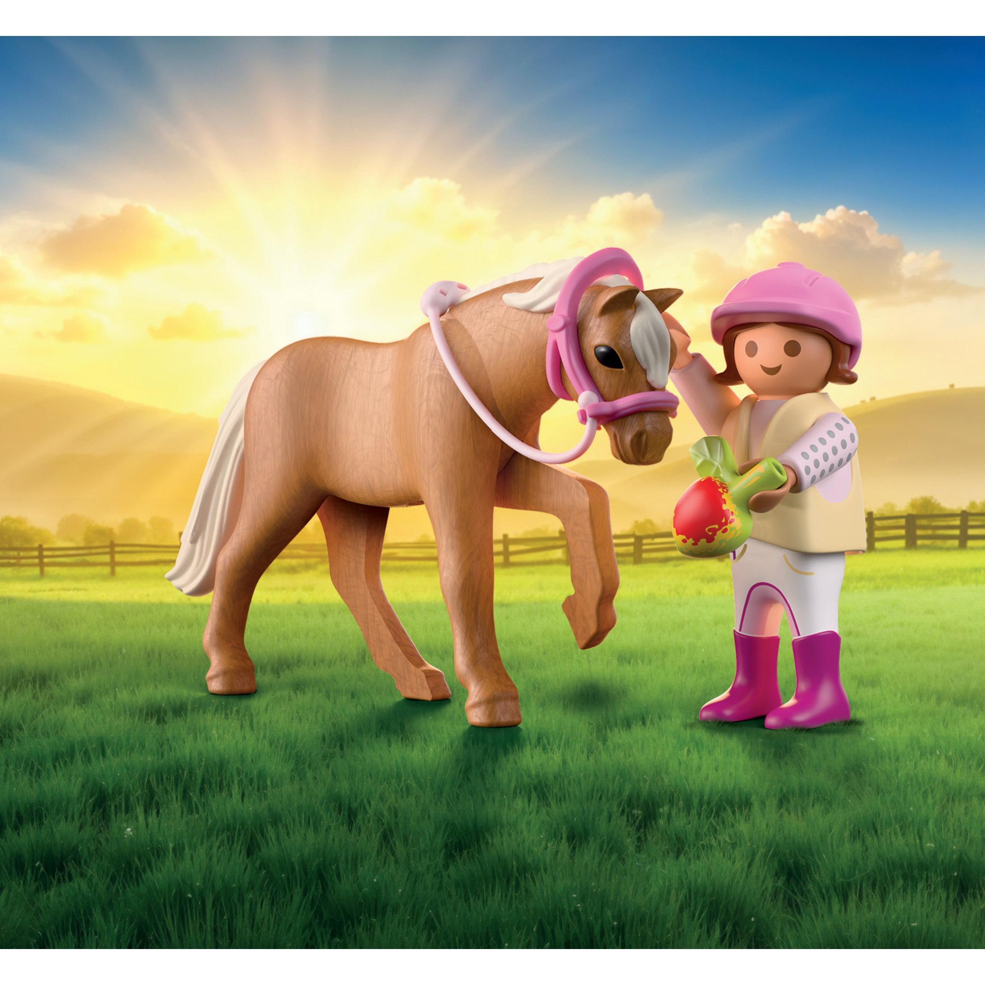 Playmobil duopack 71887 - ragazza con pony - gioco 4+ - Playmobil