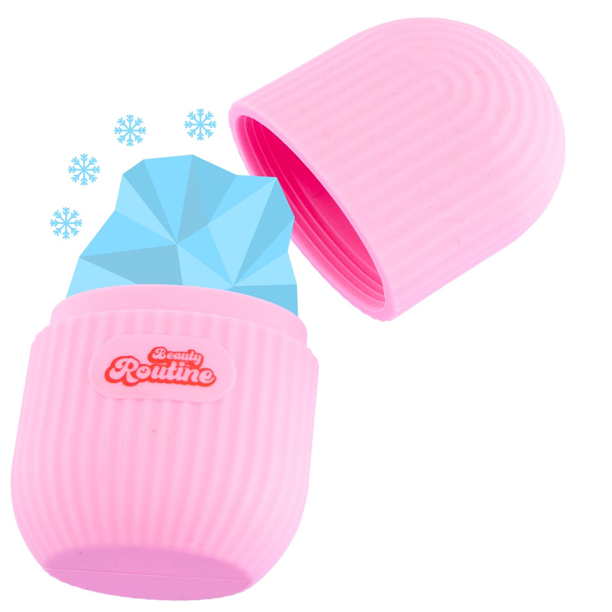 Beauty routine frrresco ice maker – stampo in silicone per cold therapy - 