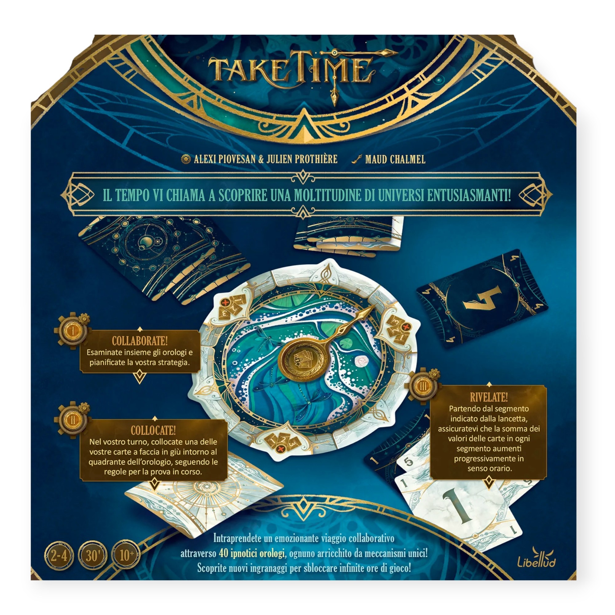 Take time – gioco cooperativo di strategia e puzzle - 2-4 giocatori - ASMODEE