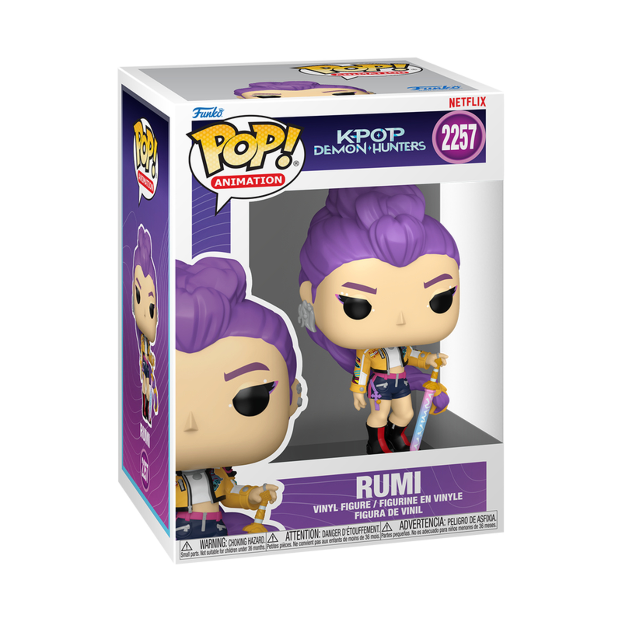 Funko pop k-pop demon hunters rumi 2257 – personaggio collezionabile - FUNKO POP!, K-POP DEMON HUNTERS