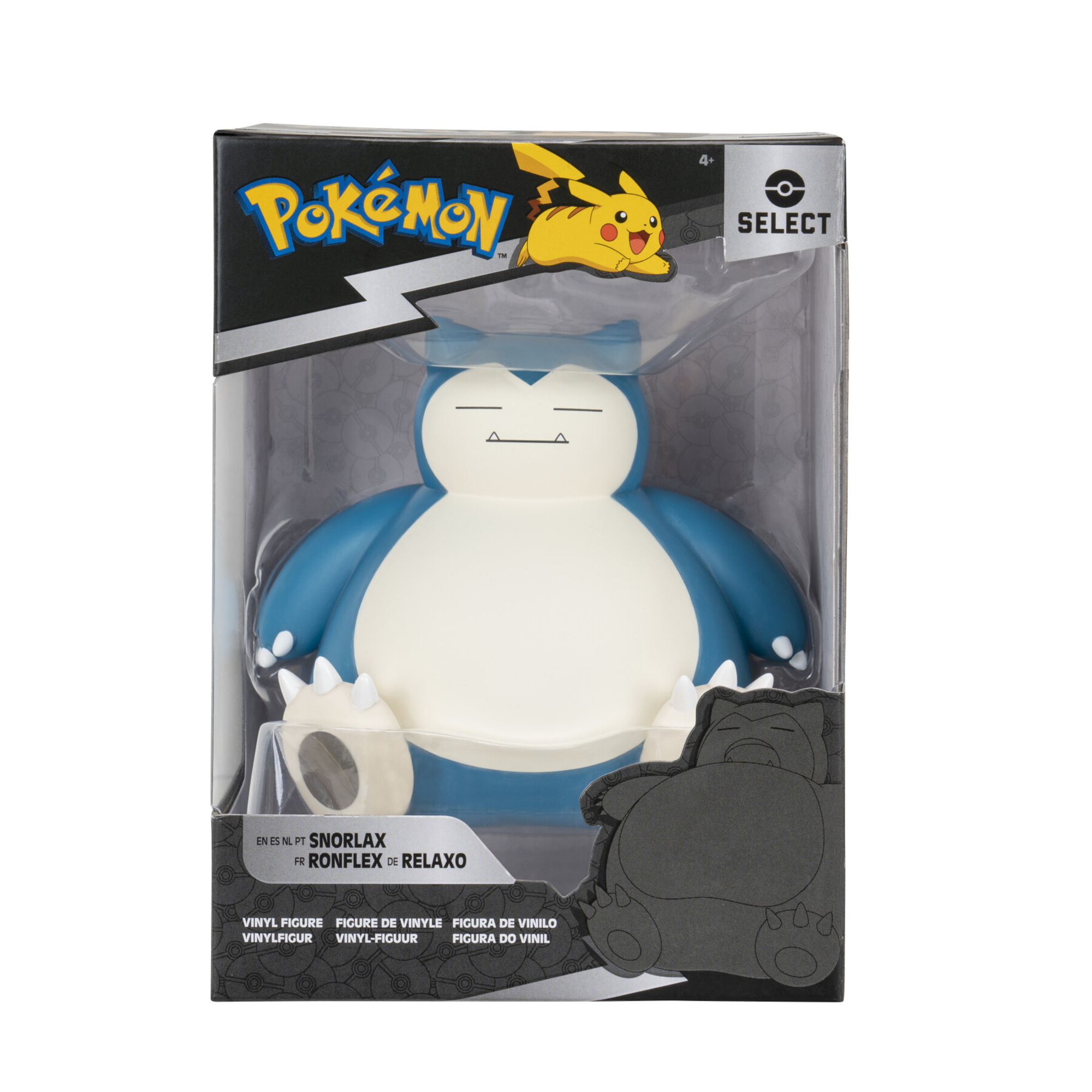 Pokémon snorlax deluxe - figure da collezione in vinile da 12 cm - POKEMON