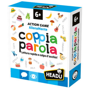 Coppia parola - gioco di lettura rapida e colpo d’occhio - HEADU