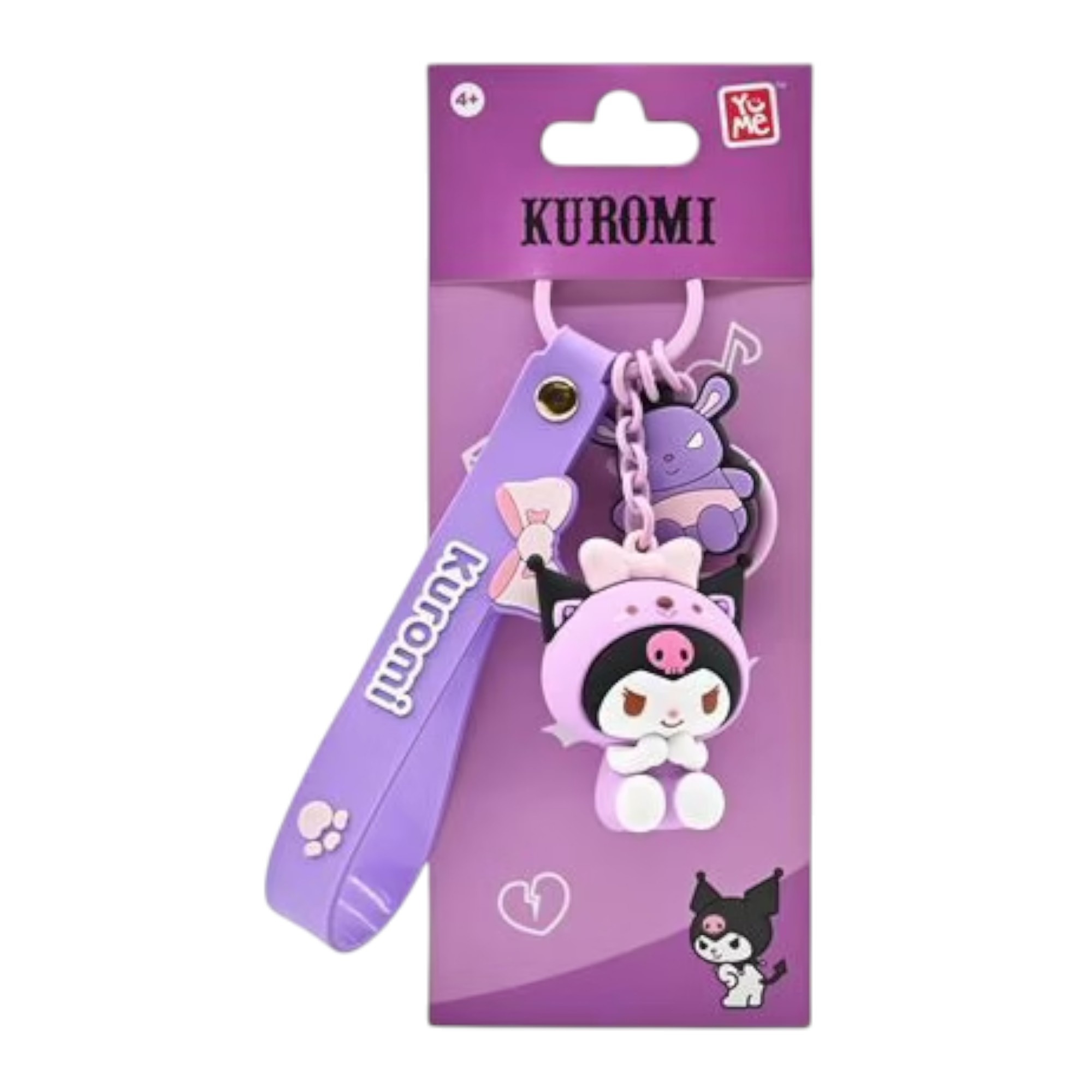 Hello kitty animal series - portachiavi assortito yume con amici - Hello Kitty