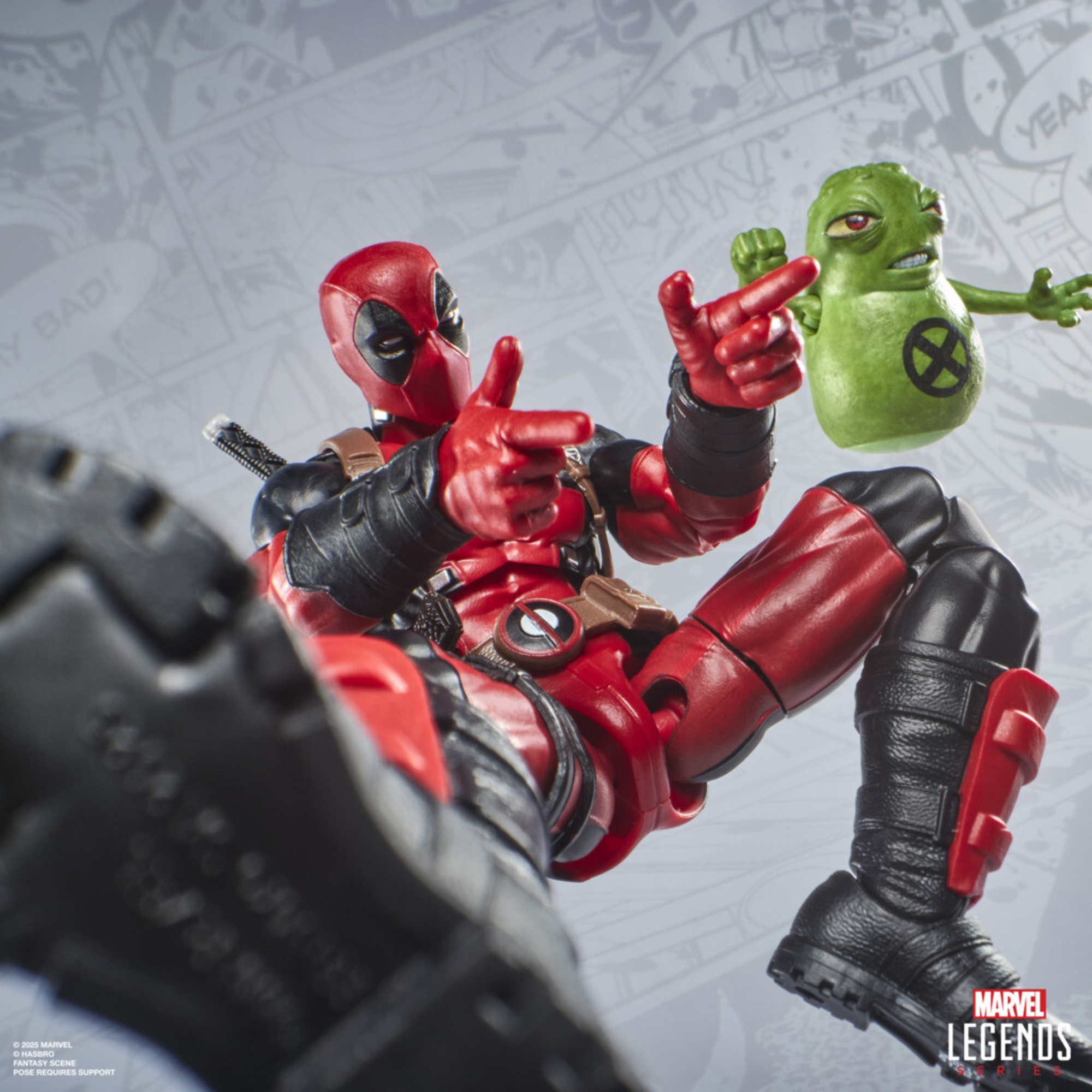 Marvel legends maximum series - deadpool - action figure hasbro - MARVEL