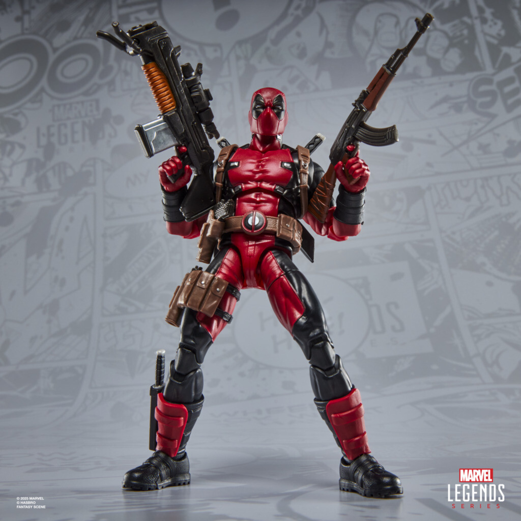 Marvel legends maximum series - deadpool - action figure hasbro - MARVEL