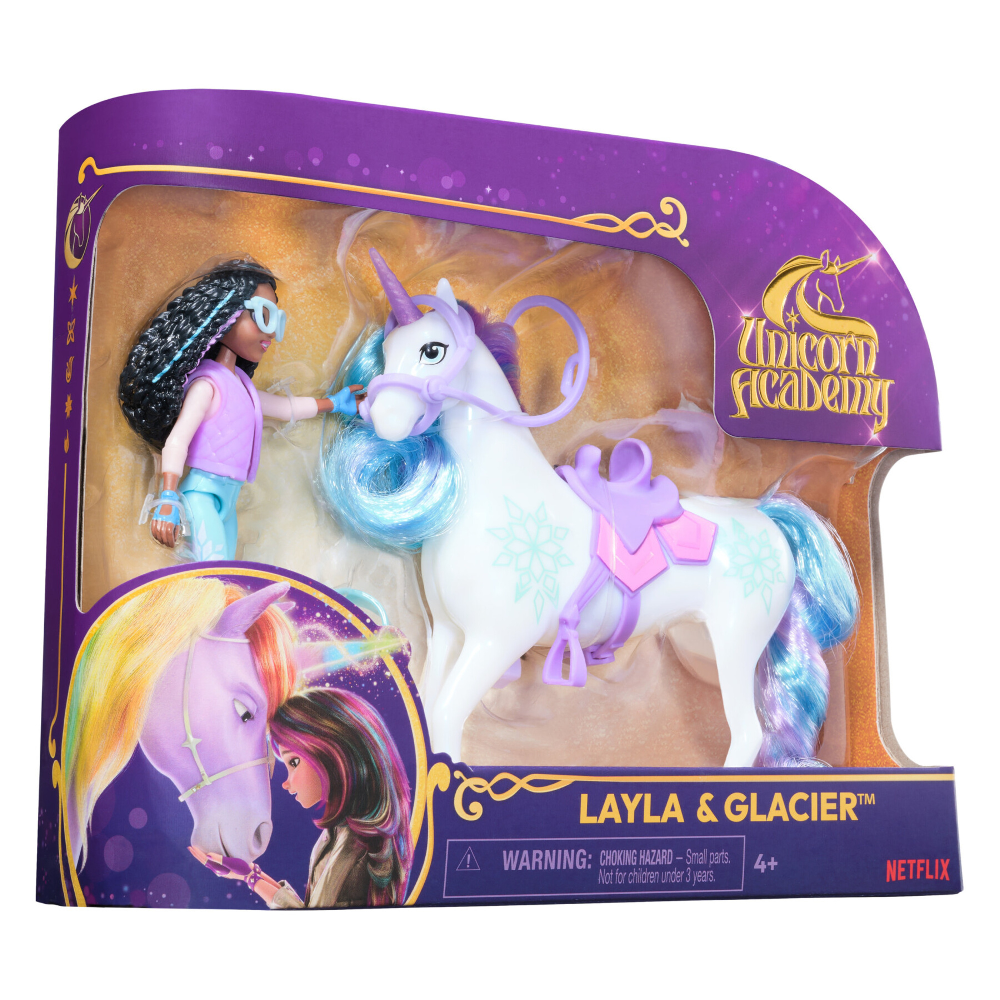Set unicorn academy, layla & glacier - UNICORN ACCADEMY