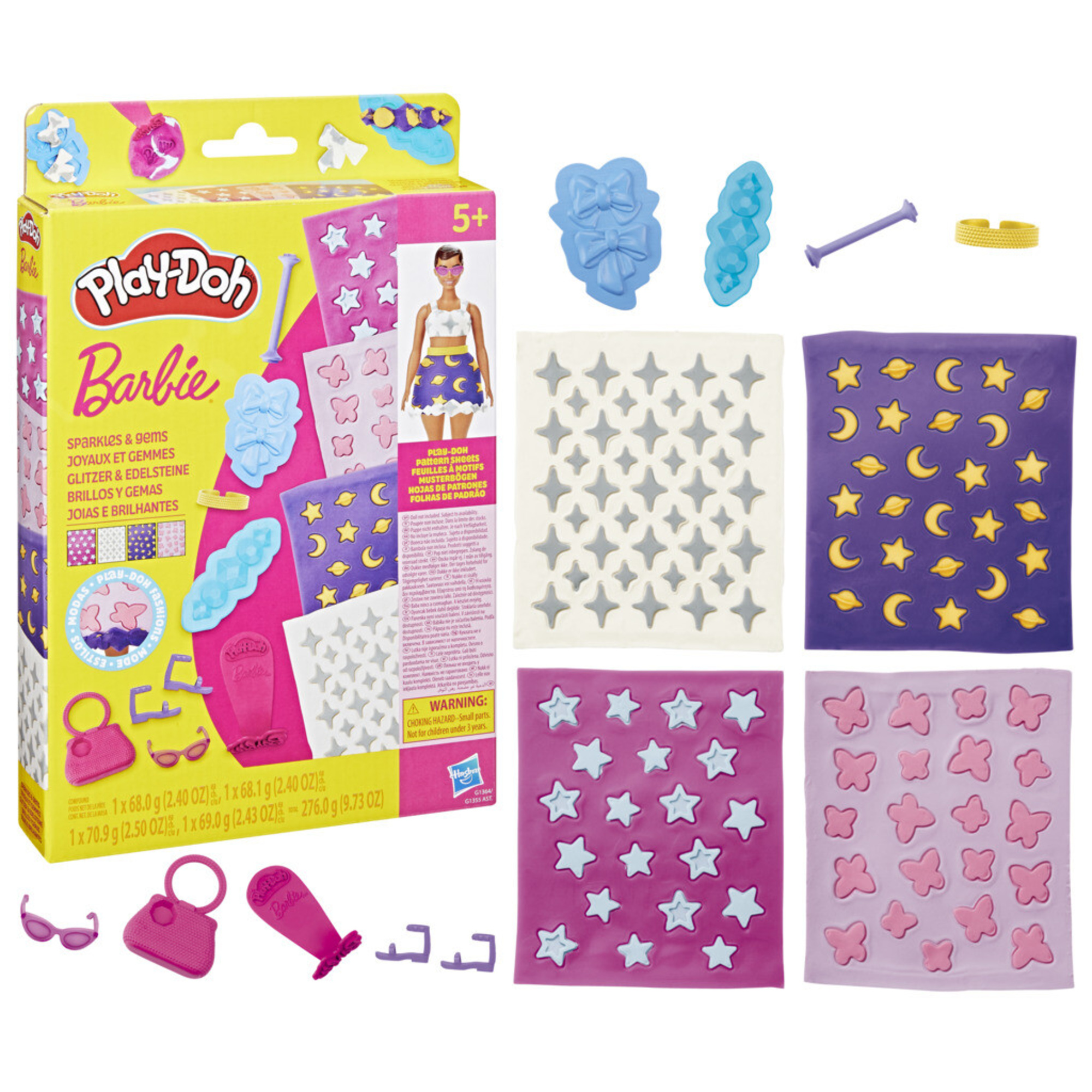 Pd barbie designer patterns packs ast - PLAY-DOH