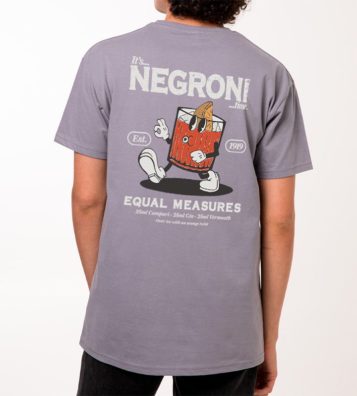 T-shirt negroni equal measures - Pampling