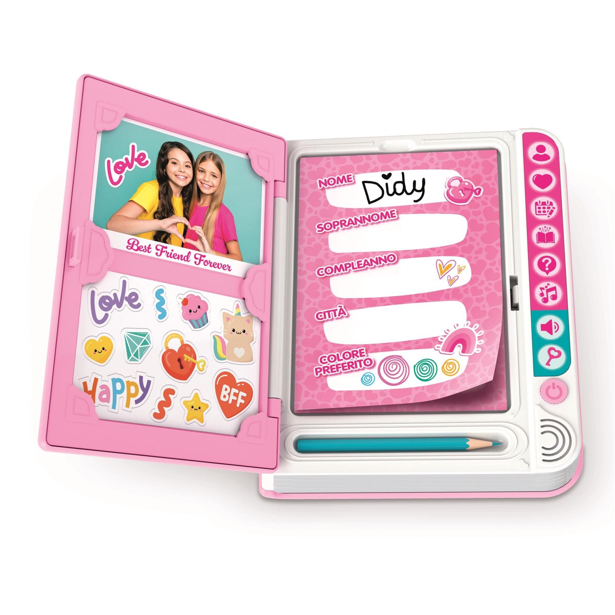 Clementoni bff - didy il mio diario segreto interattivo - CLEMENTONI