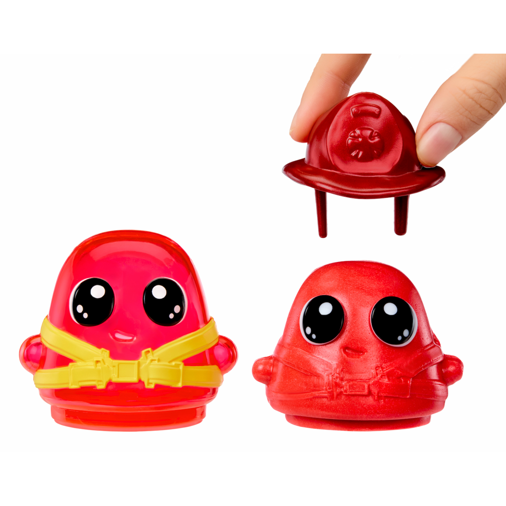 Dohkins fire truck & firefighter - l'impasto non si asciuga mai, senza glutine, per collezionisti e bambini - età 3 anni+ - DOHKINS