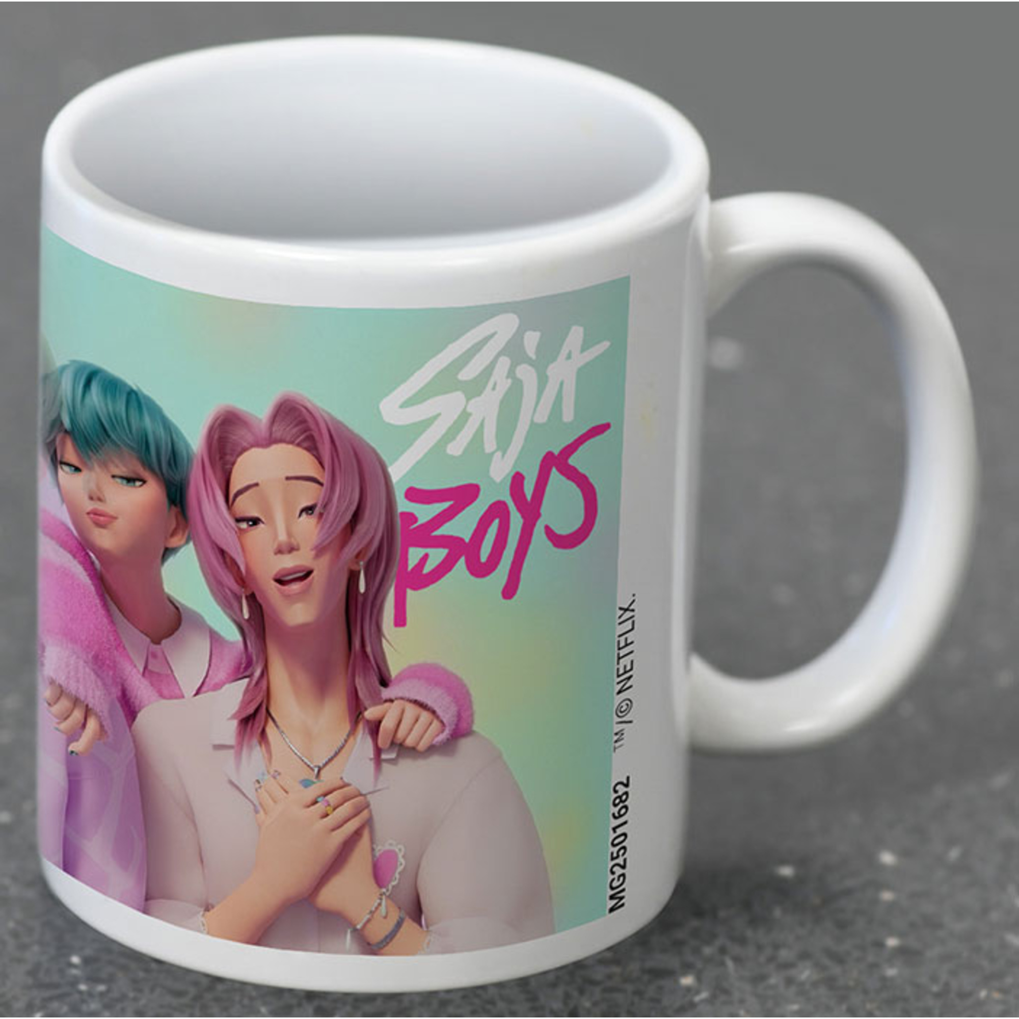 Tazza kpop demon hunters saja boys – mug band - K-POP DEMON HUNTERS