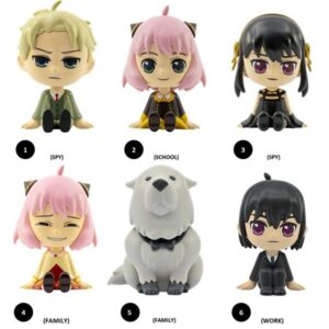 Spy x family yume bobble hero  assortito – personaggio articolato con testa bobble - 