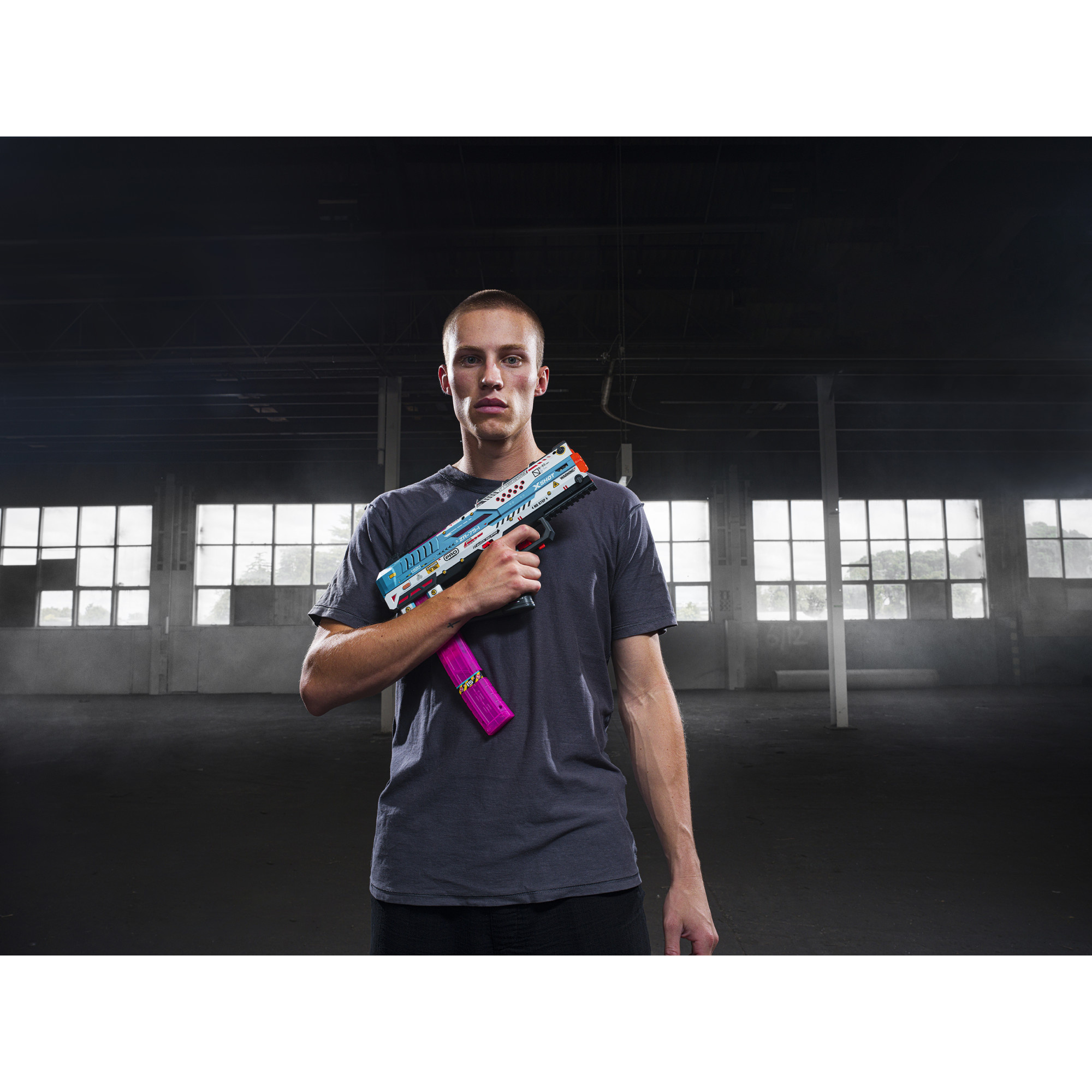 Xshot skins pro s1 fury-x blaster - pistola dart 40 dardi - X-SHOT