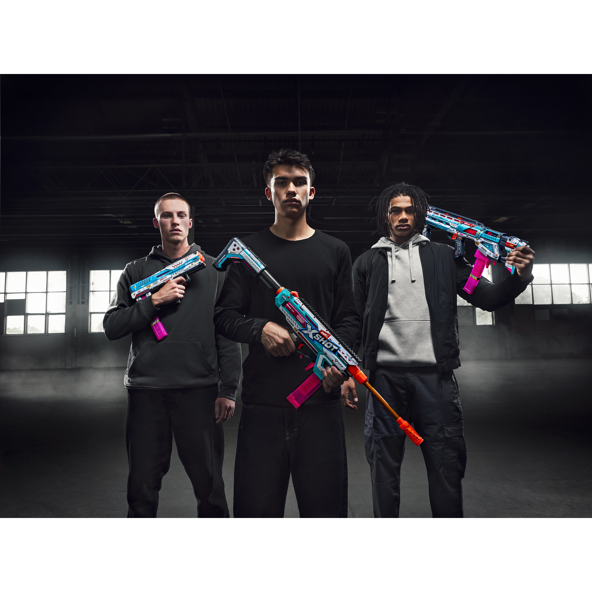 Xshot skins pro s1 fury-x blaster - pistola dart 40 dardi - X-SHOT