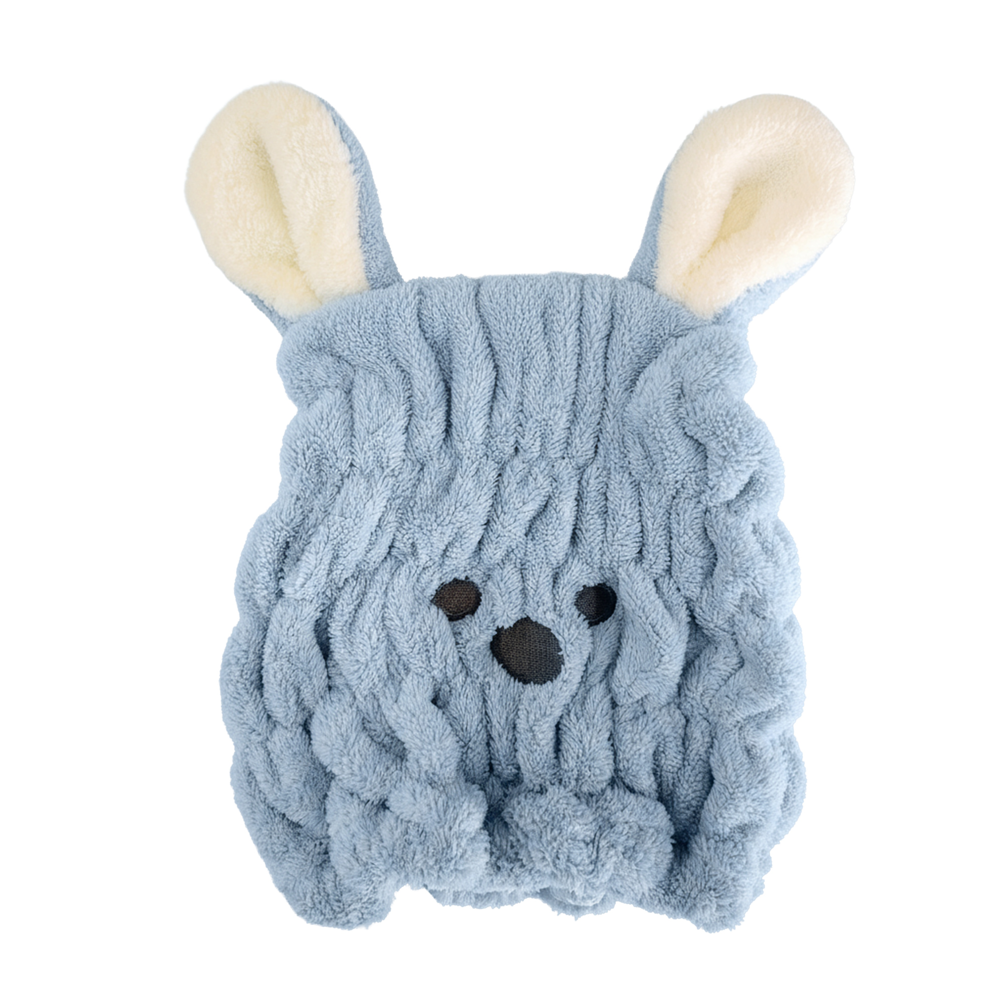 Cuffia turbante bambini – microfibra leggera e assorbente, assortita in 2 colori - IBS