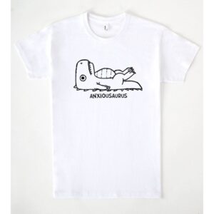 T-shirt anxiosaurus - Pampling