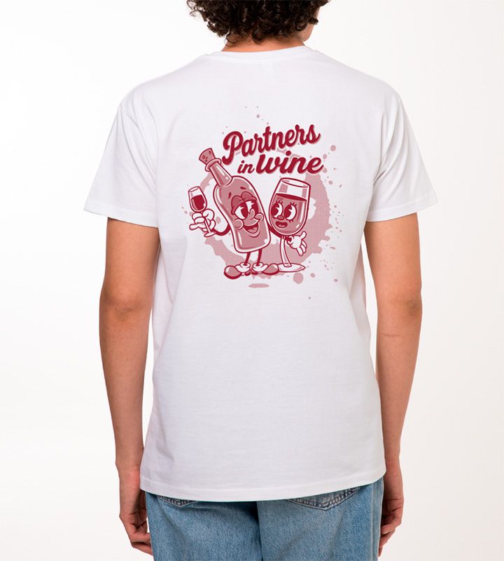 T-shirt partners in wine - Pampling