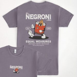 T-shirt negroni equal measures - Pampling
