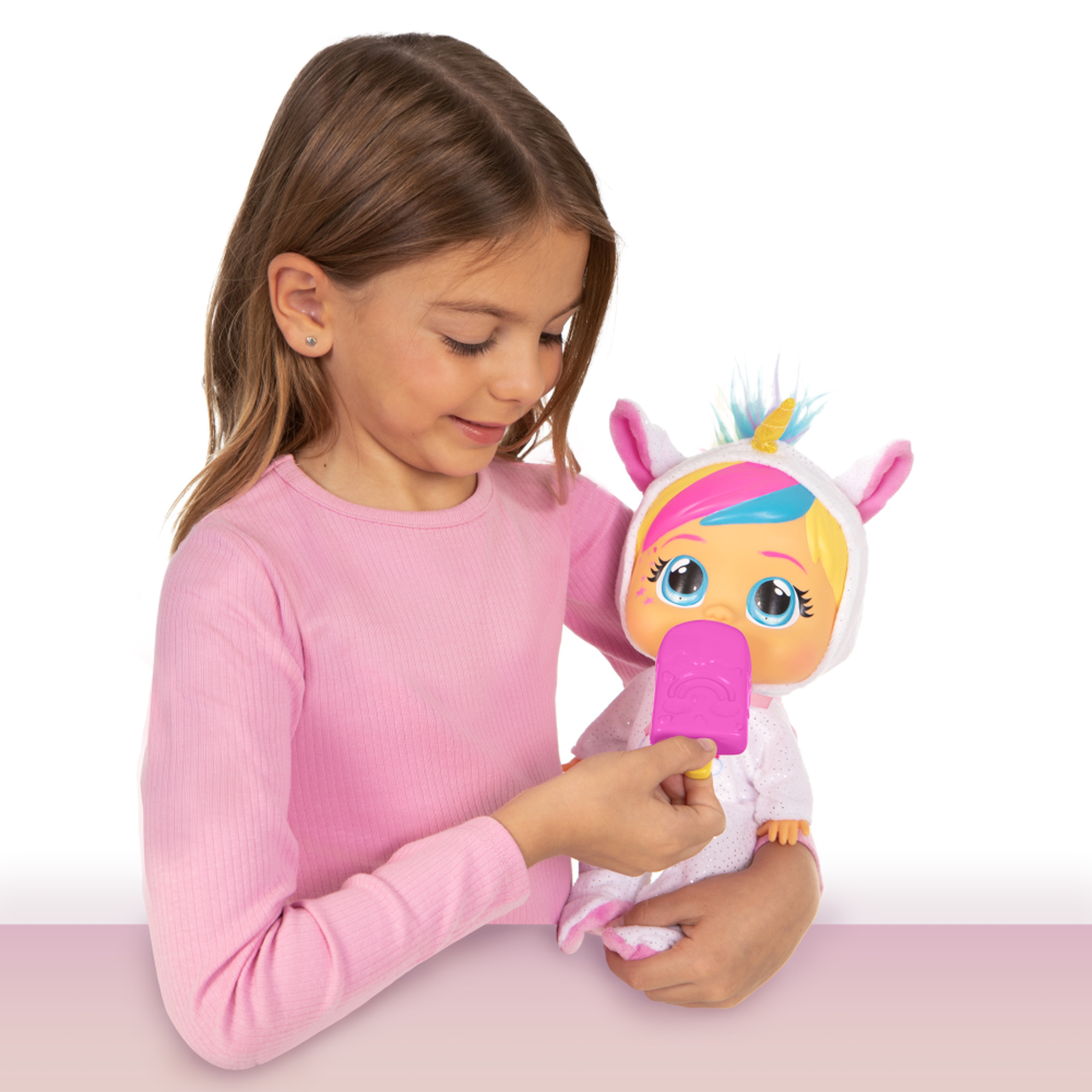 Cry babies loving care dreamy, jenna e hannah, bambola singola assortita con 3 accessori ciascuna, piangono lacrime vere - CRY BABIES