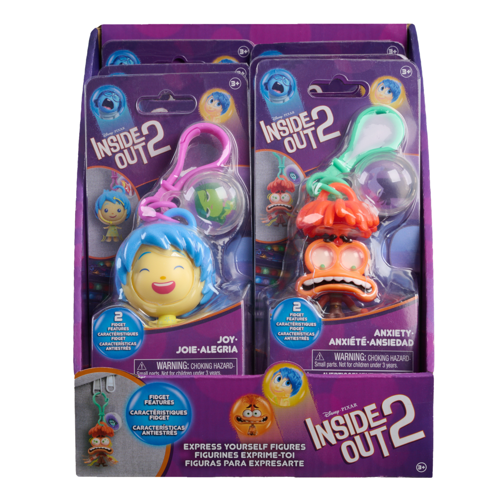 Personaggi disney assortiti  e pixar inside out 2 - express yourself - INSIDE OUT