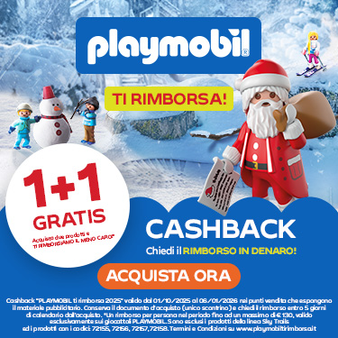 CASHBACK PLAYMOBIL TI RIMBORSA!