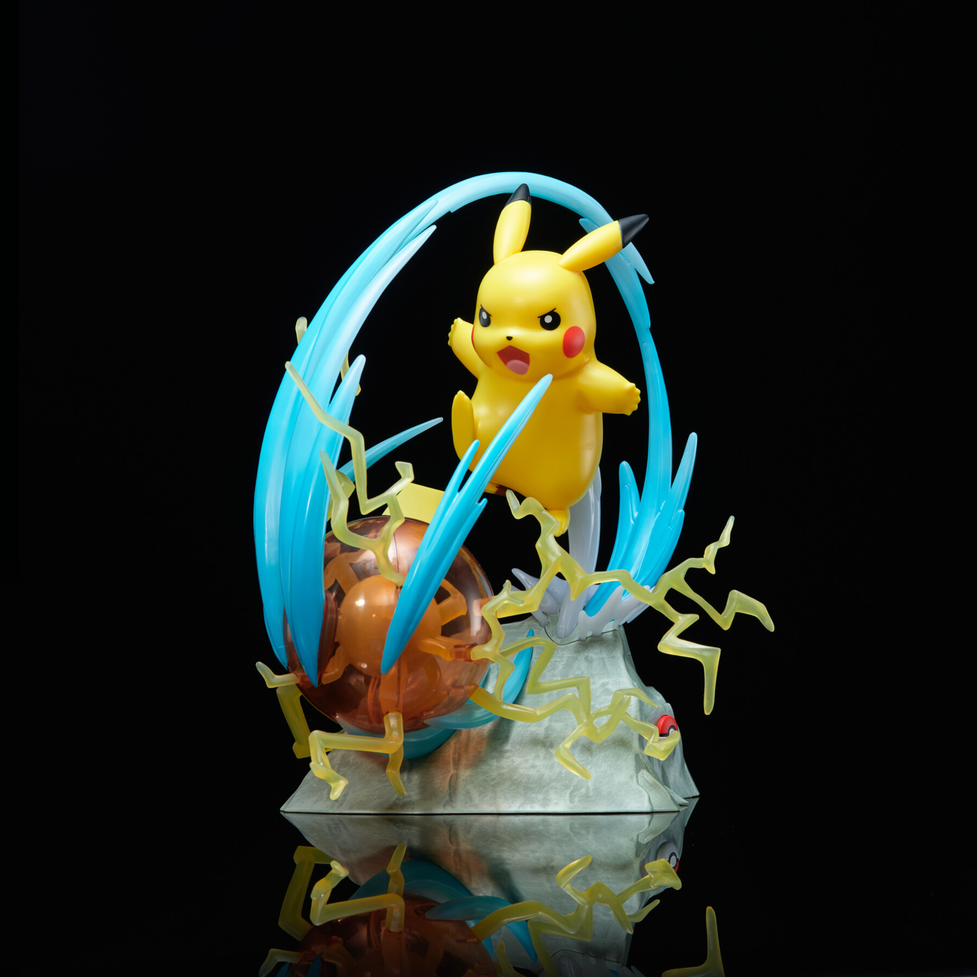 Pokémon select deluxe statua da collezione pikachu - POKEMON