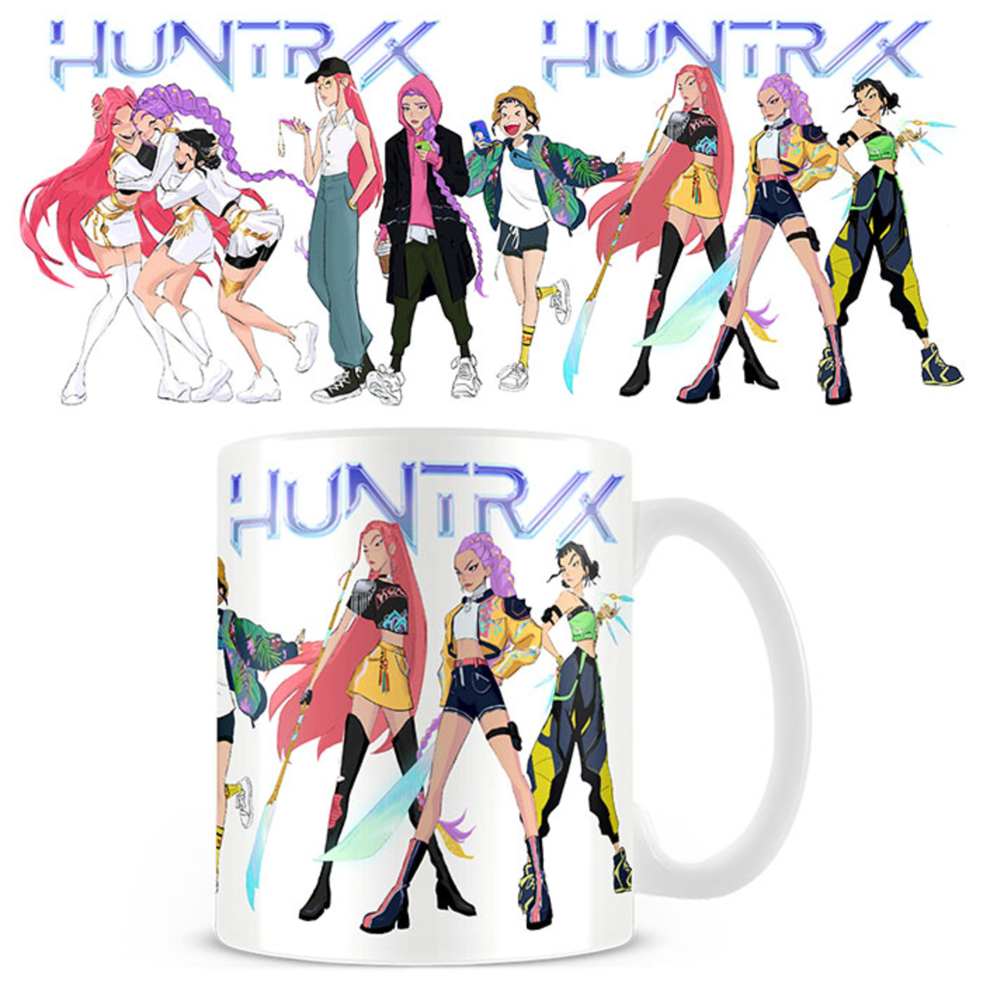 Tazza kpop demon hunters huntrix – mug ufficiale fan - K-POP DEMON HUNTERS