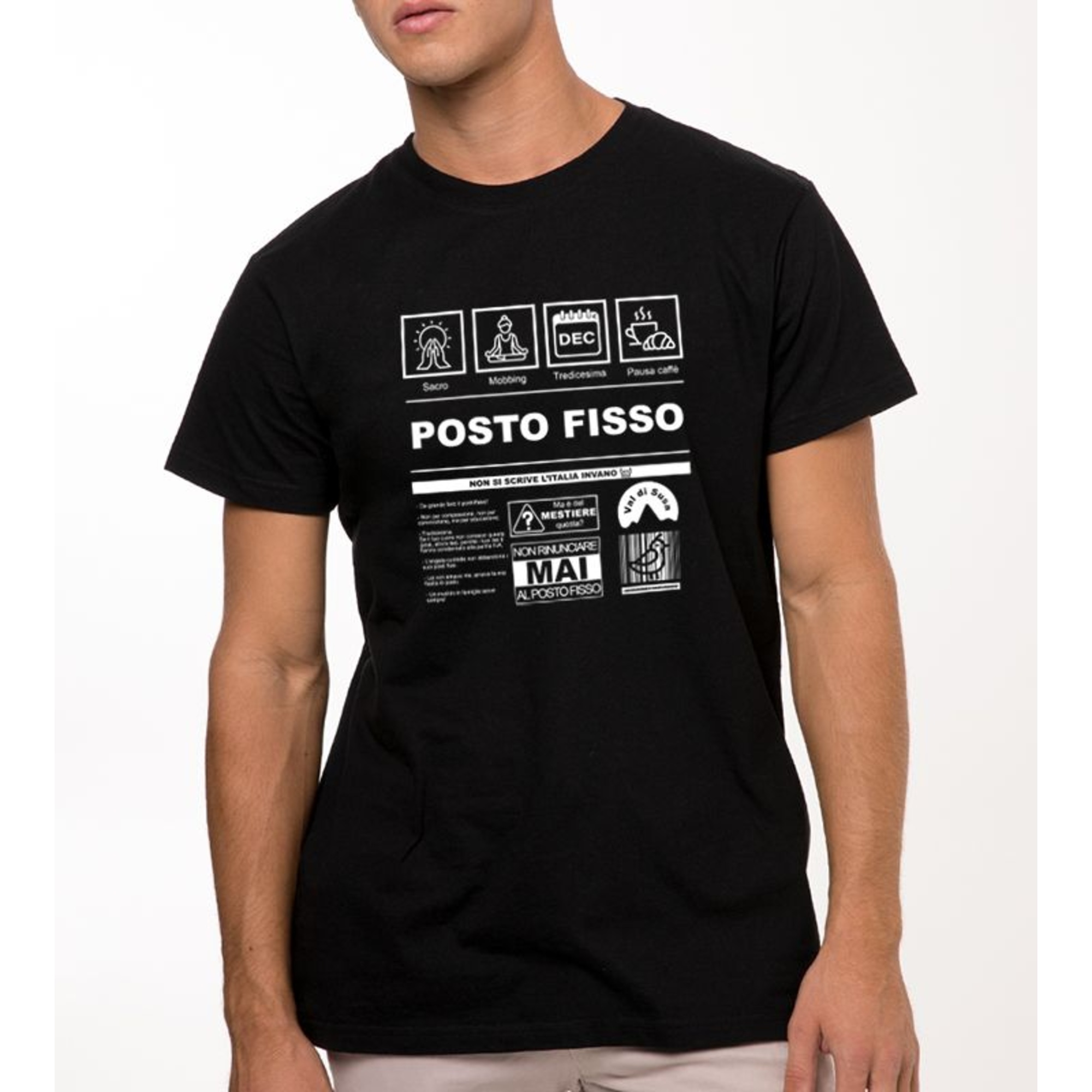 T-shirt fissità label - NO BRAND