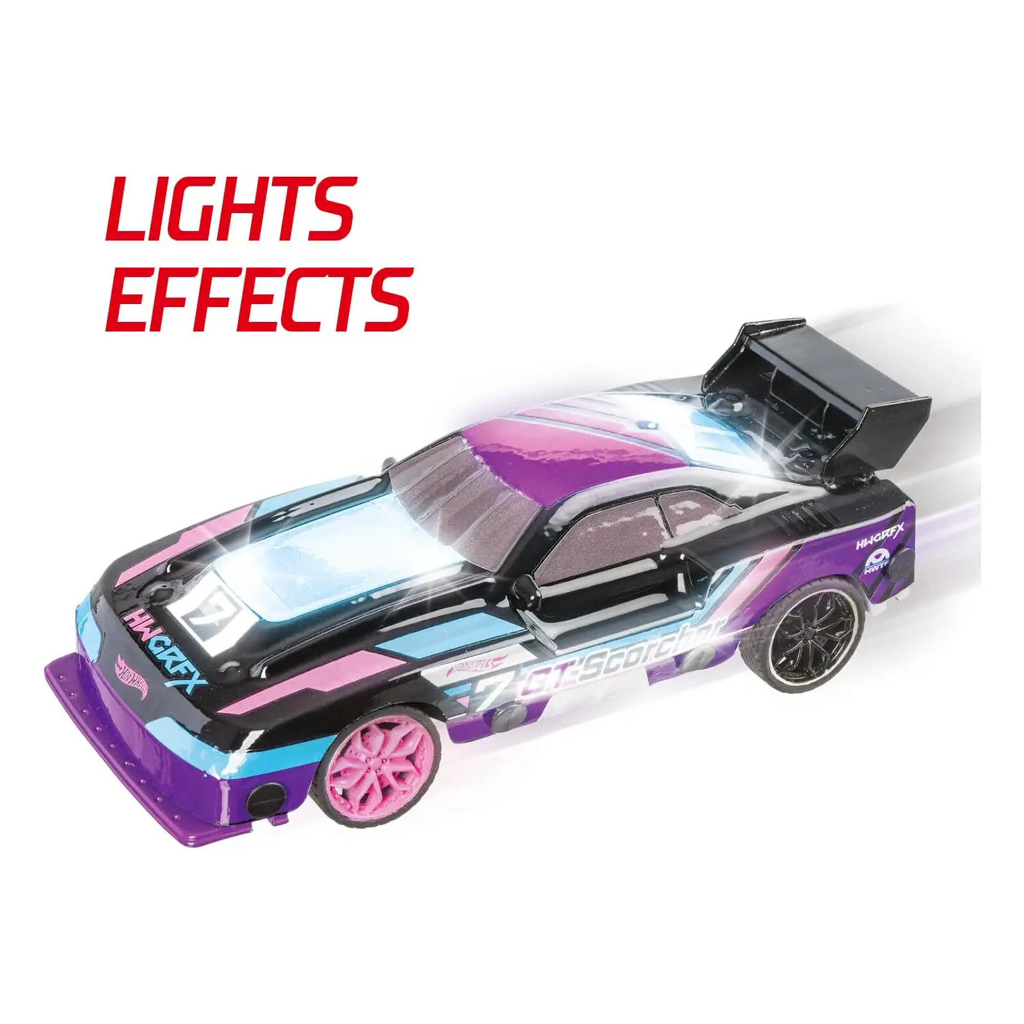 Auto radiocomandata hot wheels gt- scorcher scala 1:24 - Hot Wheels