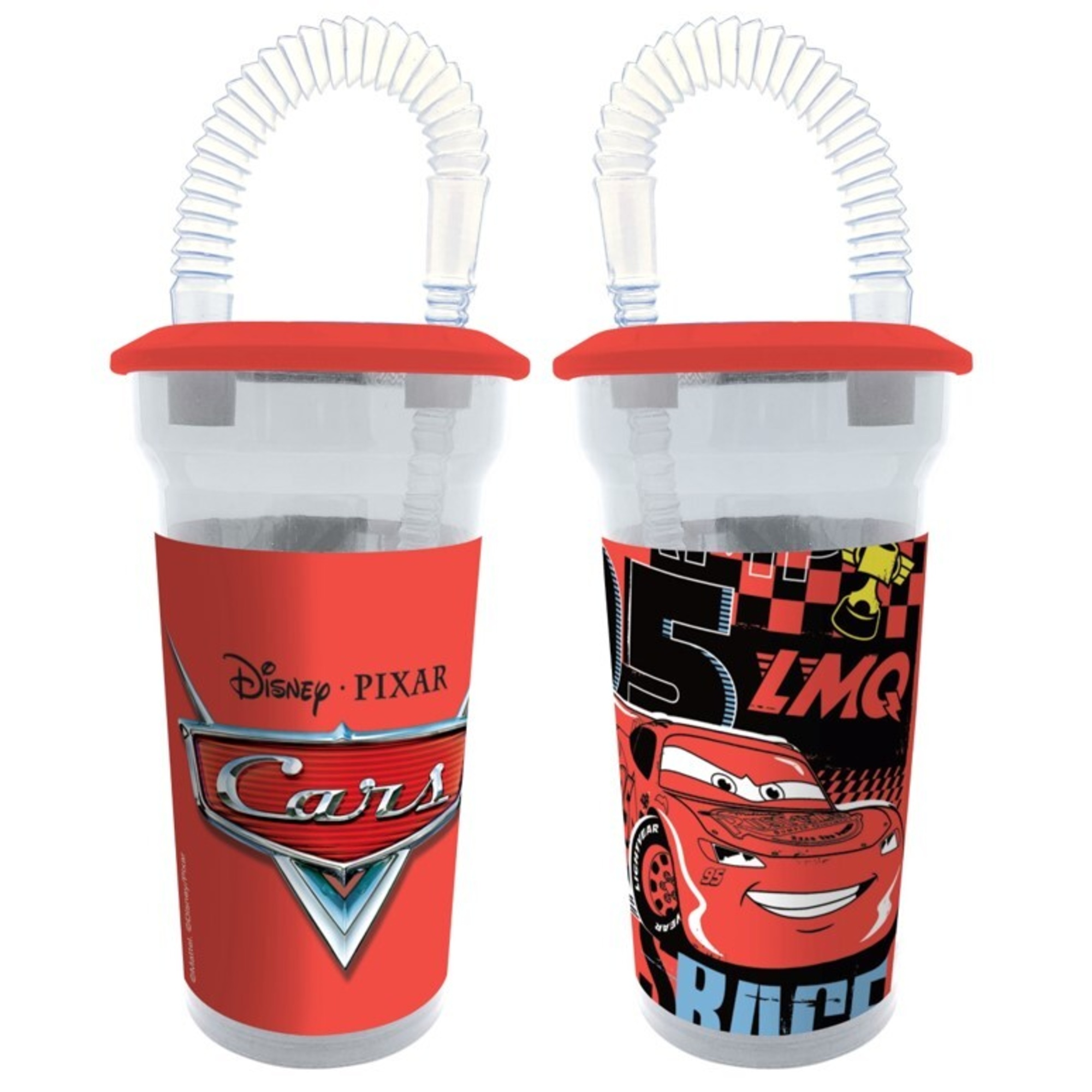 Mattel disney pixar cars - calza della befana 2026, con un veicolo cars, una pista puzzle e accessori e gadgets inclusi - Cars, Disney