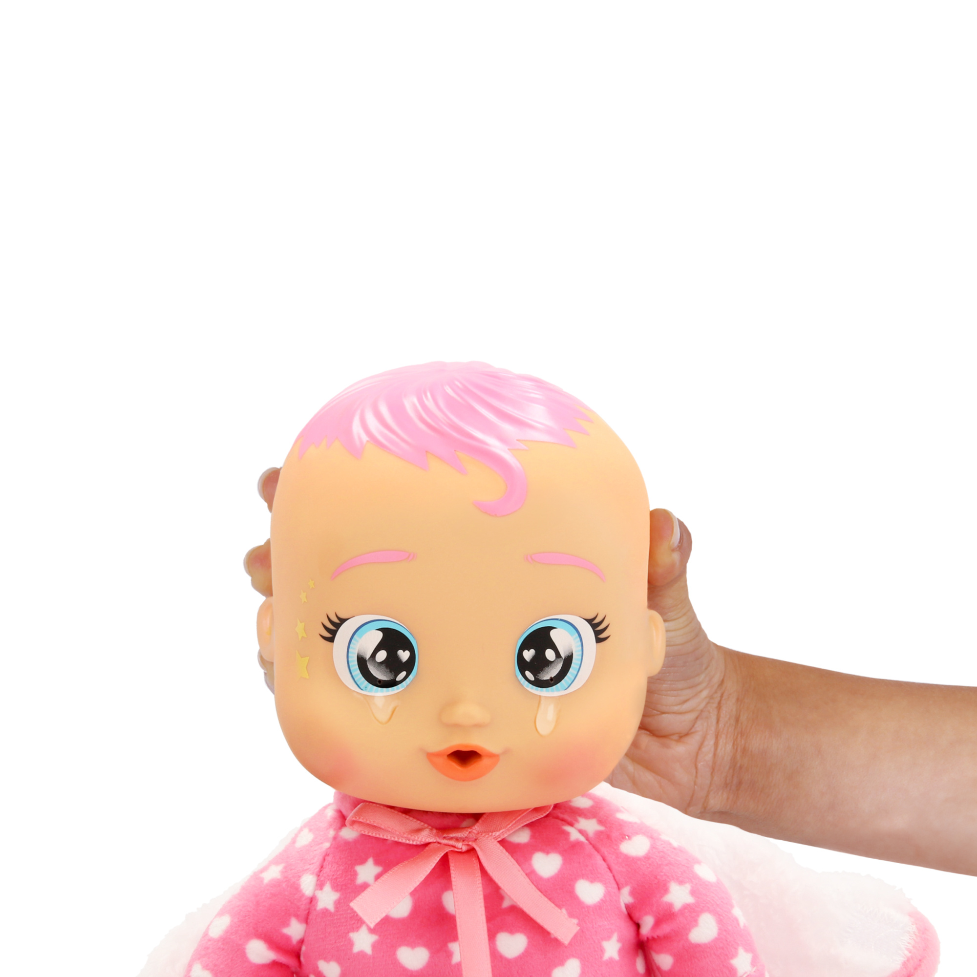 Cry babies tiny cuddles newborn - bambola peluche da collezionare, 6 modelli diversi - assortito - CRY BABIES