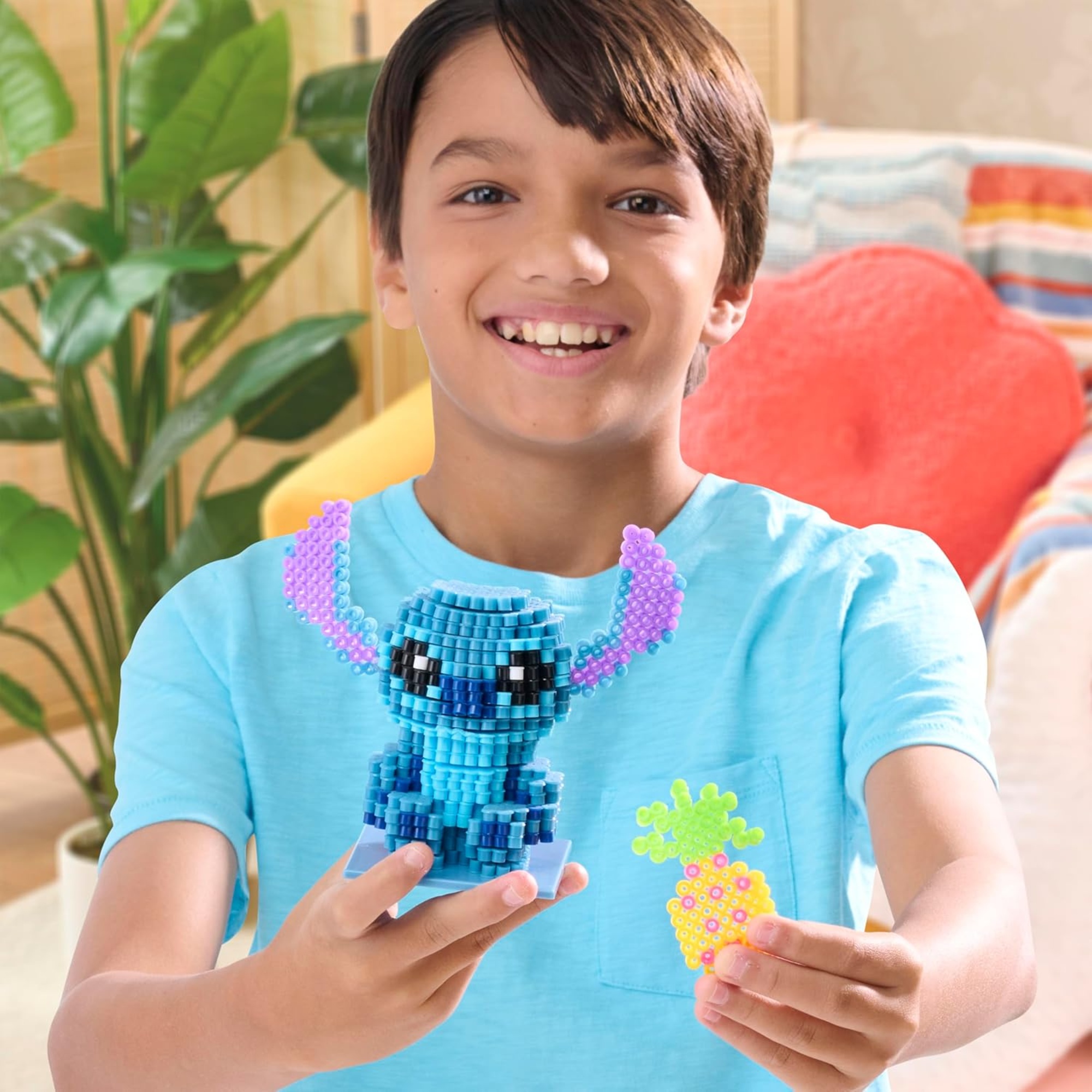 Set creativo pixel beads stitch 2500 perline – disney - Disney Stitch