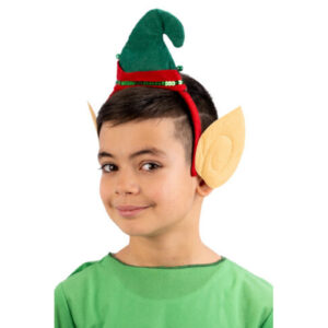 Cerchietto elfo con orecchie in tessuto - CARNIVAL TOYS