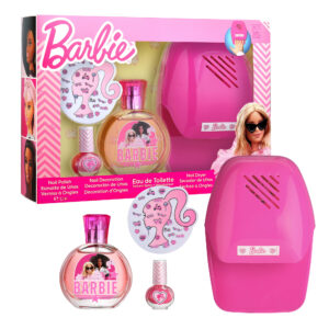 Barbie gift set edt 50ml + manicure kit – profumo e unghie perfette per bambini - Barbie
