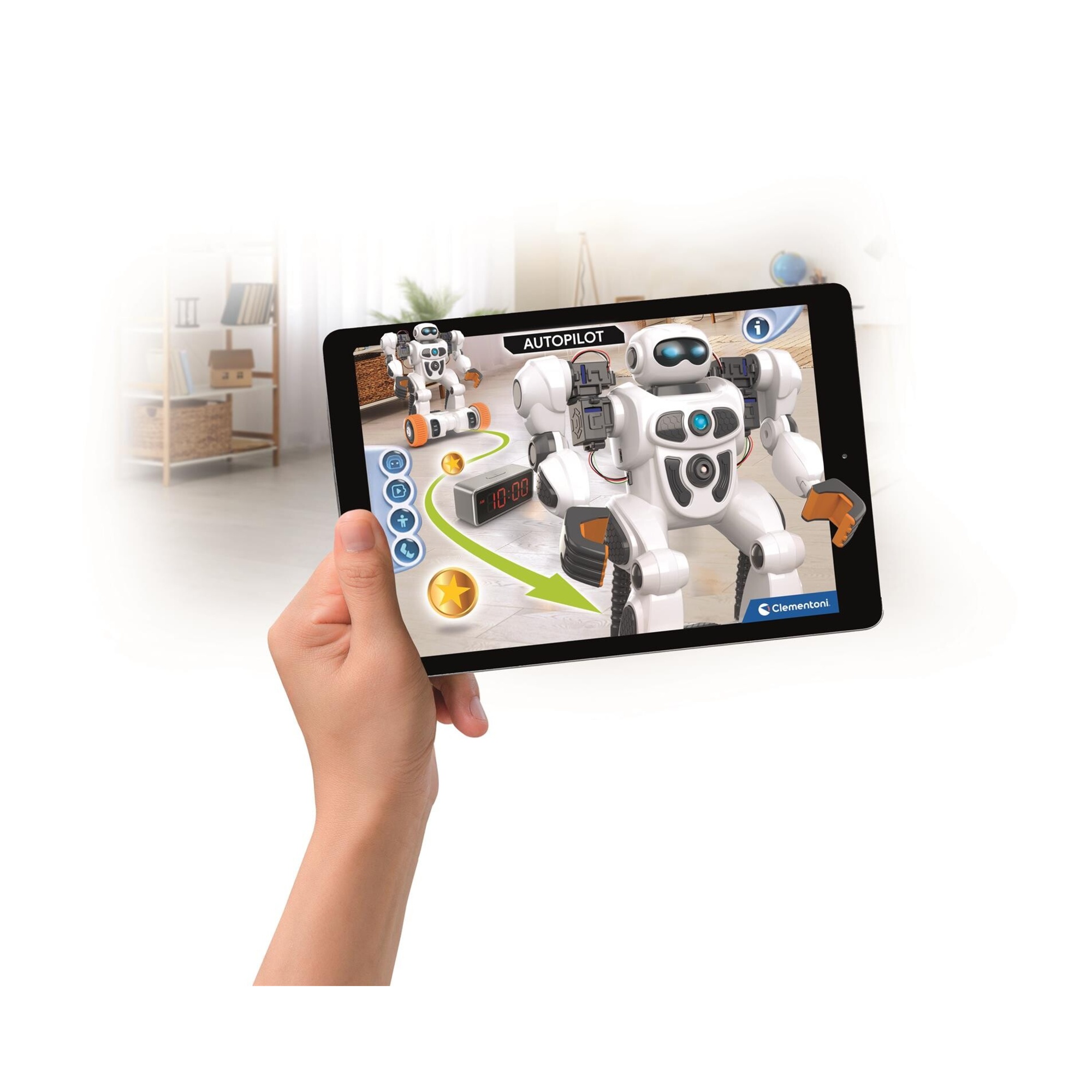 Clementoni - airo pro - artificial intelligence robot - 19449 - CLEMENTONI