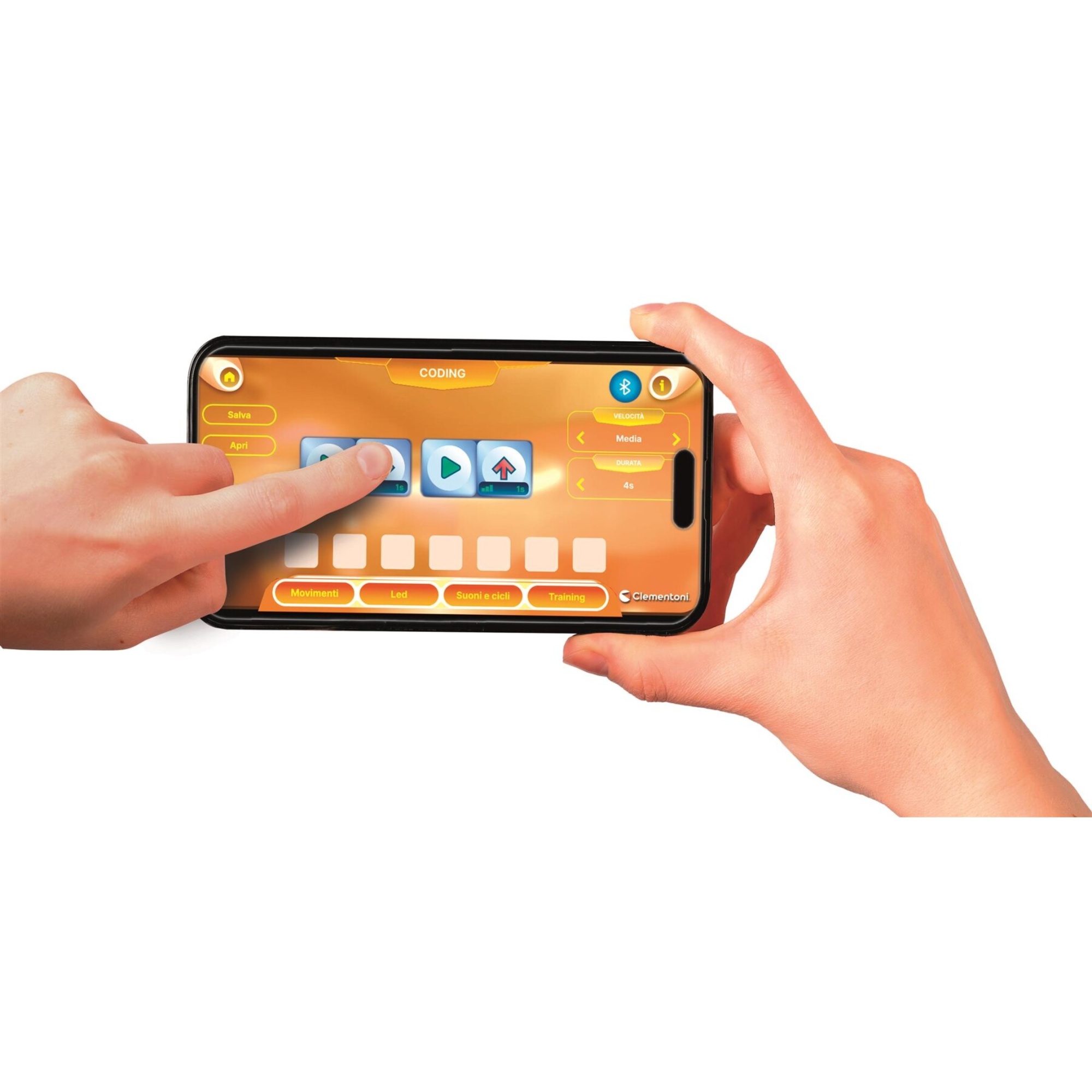 Clementoni - airo pro - artificial intelligence robot - 19449 - CLEMENTONI