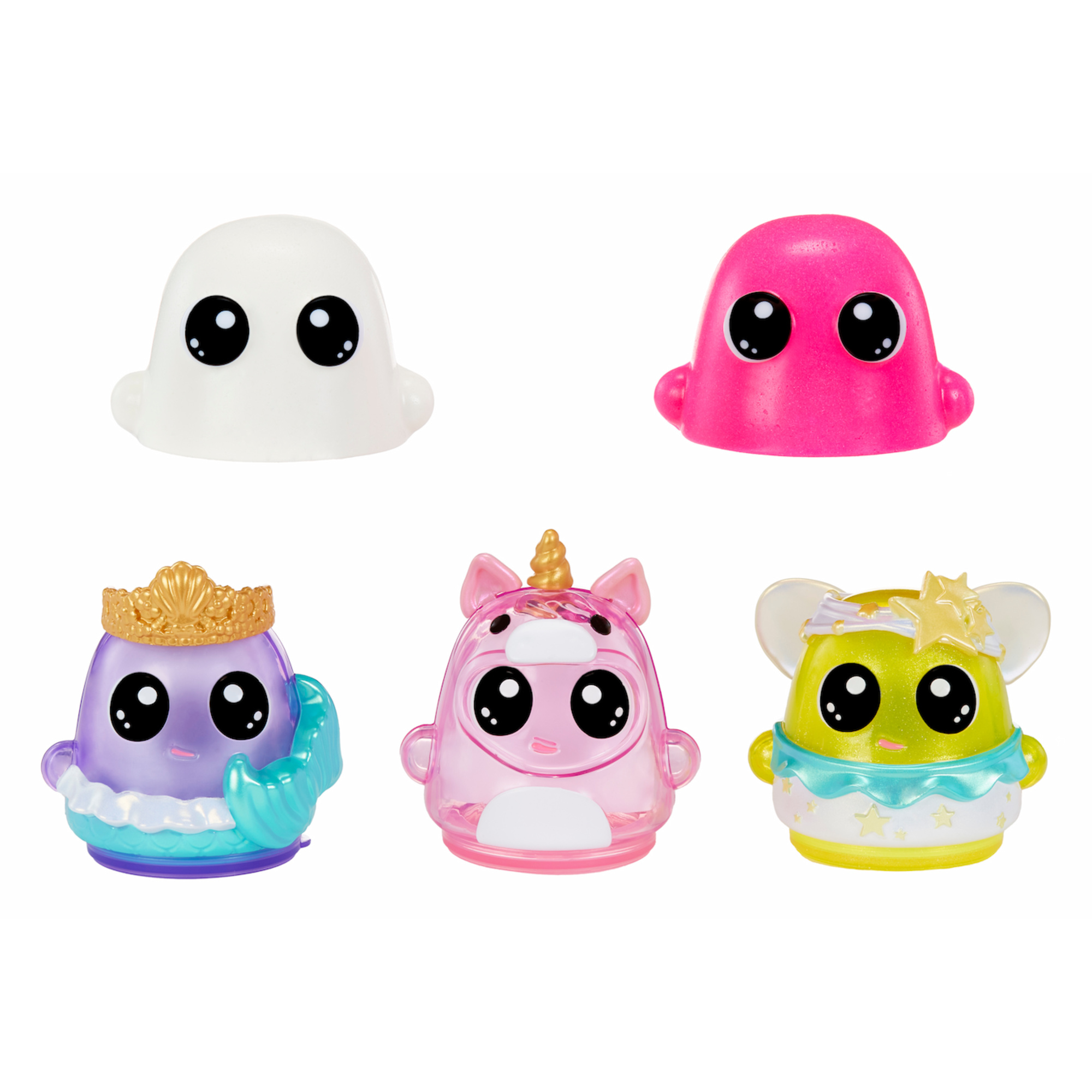 Dohkins fantasy pack characters (mermaid, unicorn, fairy) - l'impasto non si asciuga mai, senza glutine, per collezionisti e bambini. età 3+ - DOHKINS